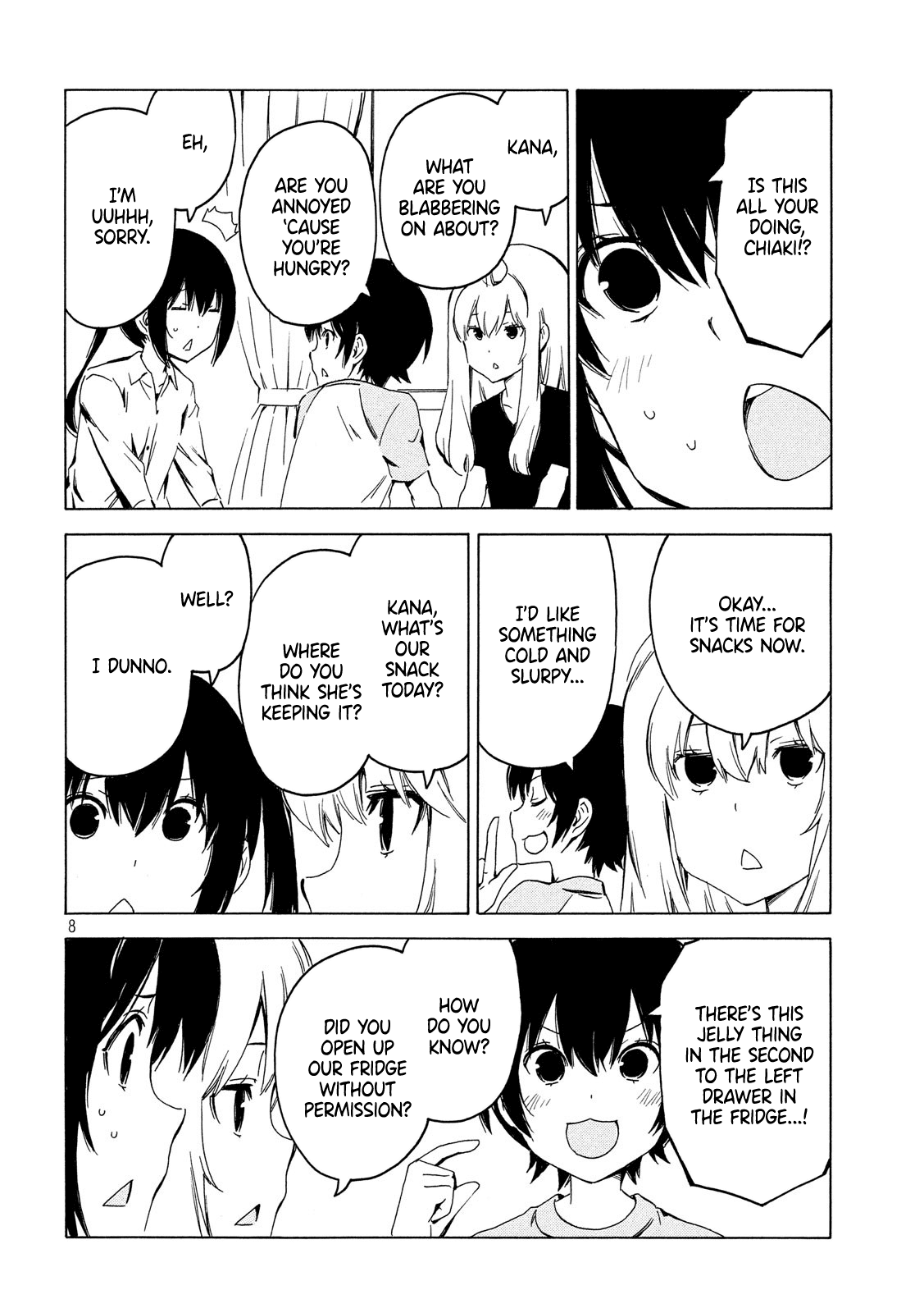 Minami-ke Chapter 372 page 8 - Chapter 372: Something from somewhere