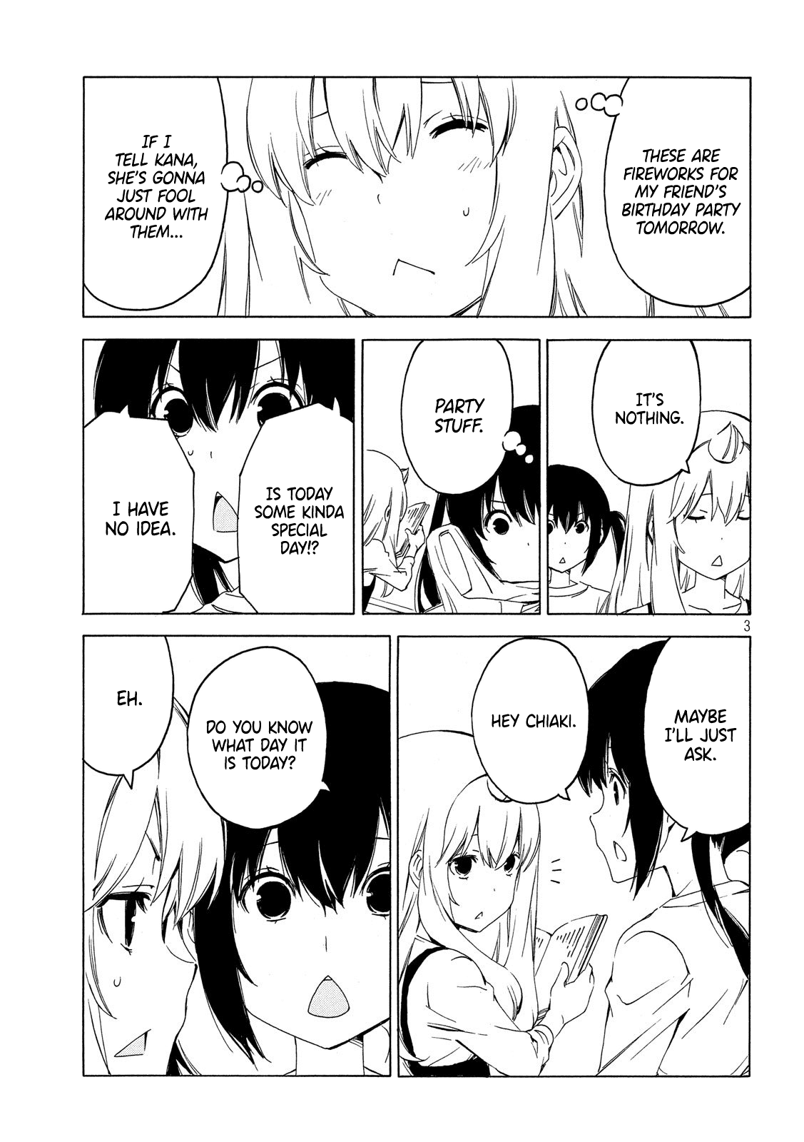 Minami-ke Chapter 373 page 3 - Chapter 373: Special day?