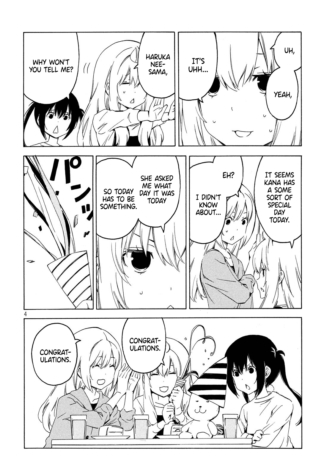 Minami-ke Chapter 373 page 4 - Chapter 373: Special day?