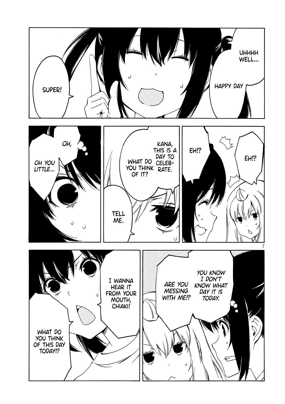 Minami-ke Chapter 373 page 7 - Chapter 373: Special day?