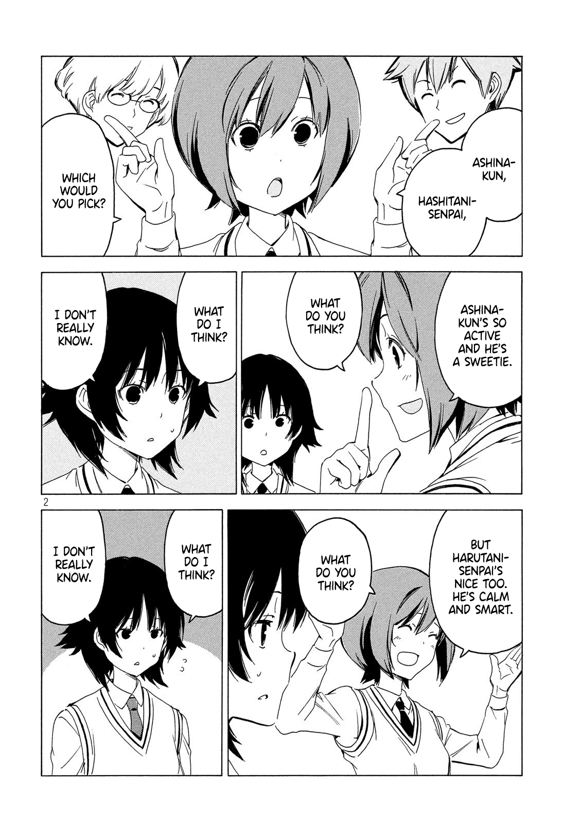 Minami-ke Chapter 374 page 2 - Chapter 374: Which one?