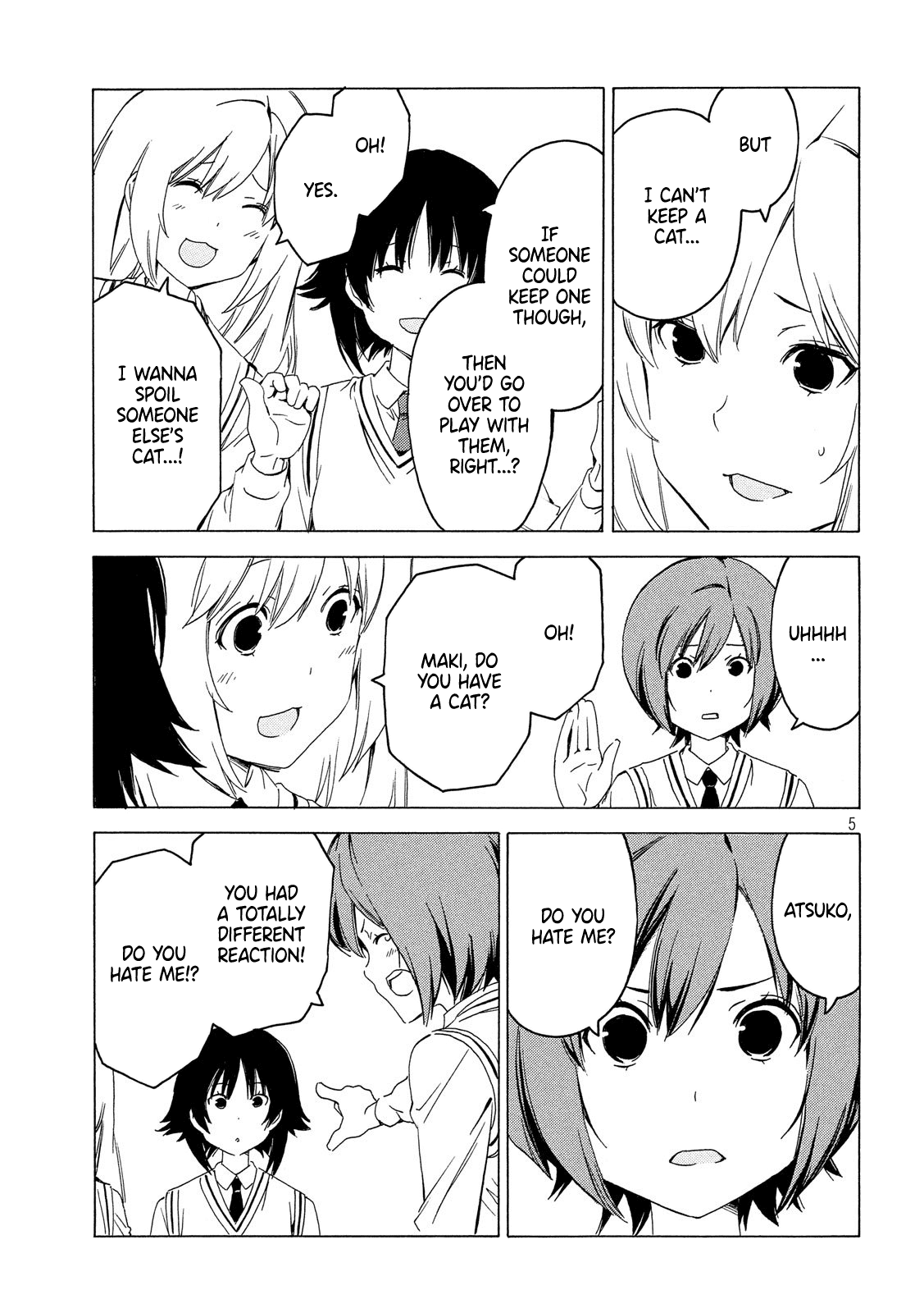 Minami-ke Chapter 374 page 5 - Chapter 374: Which one?