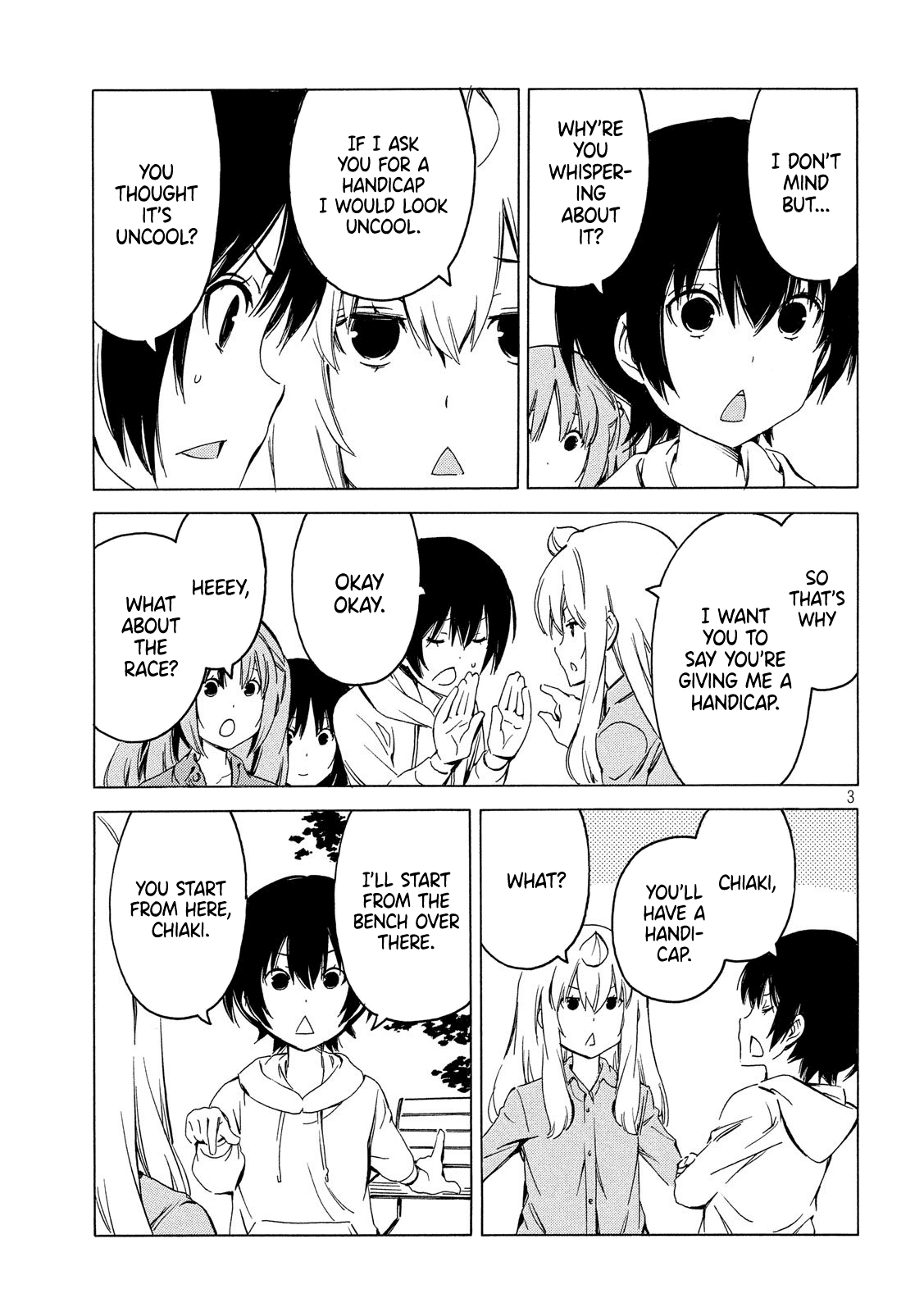 Minami-ke Chapter 375 page 3 - Chapter 375: Gimme a handicap