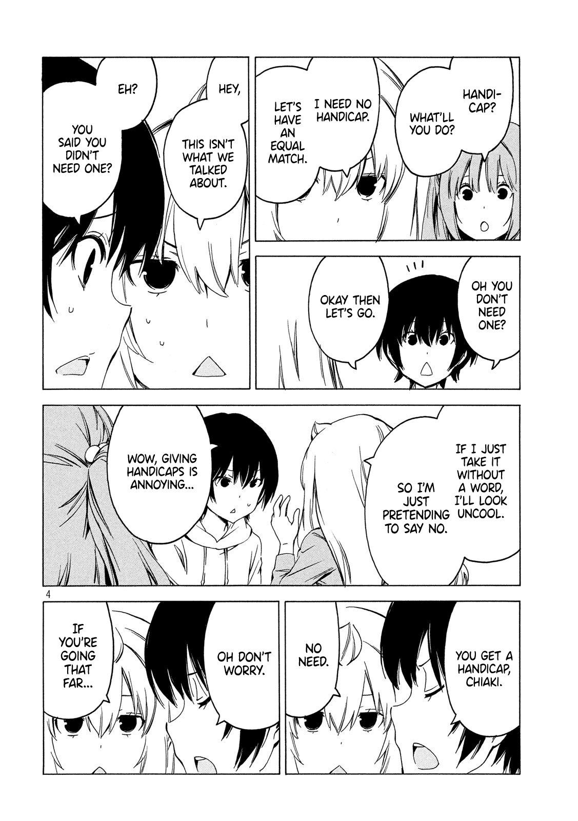 Minami-ke Chapter 375 page 4 - Chapter 375: Gimme a handicap