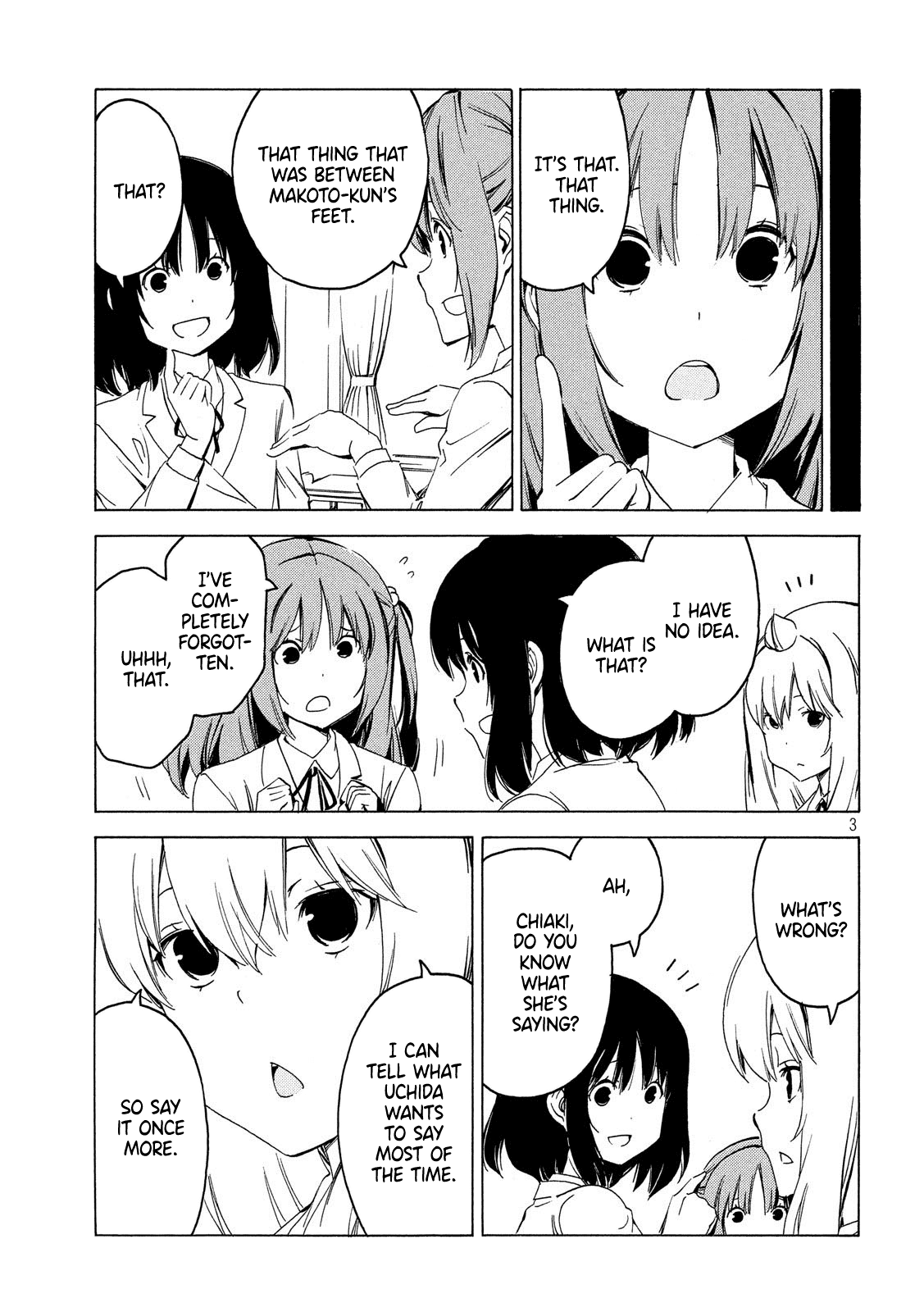 Minami-ke Chapter 376 page 3 - Chapter 376: This and that