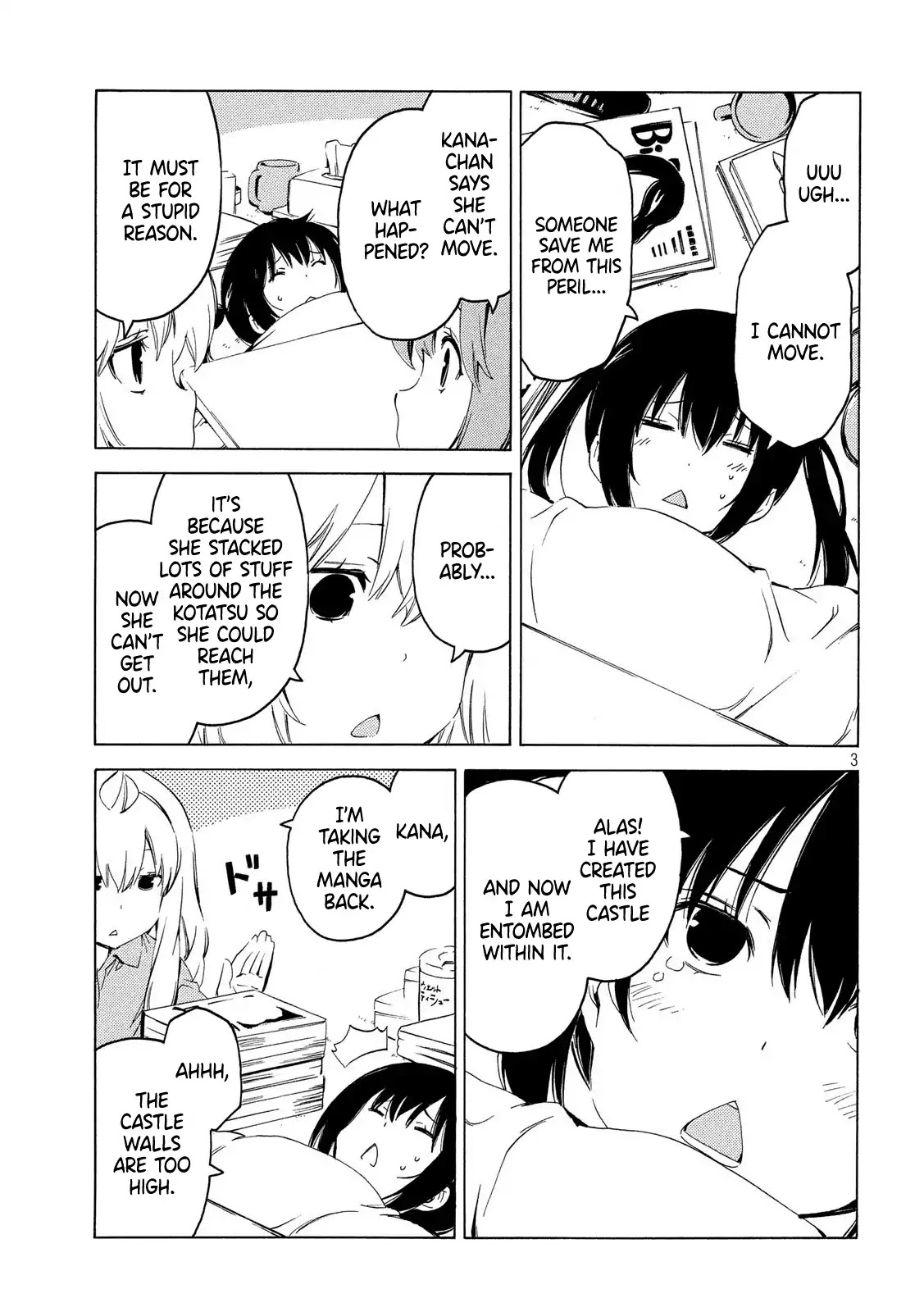 Minami-ke Chapter 377 page 3 - Chapter 377: Going outside