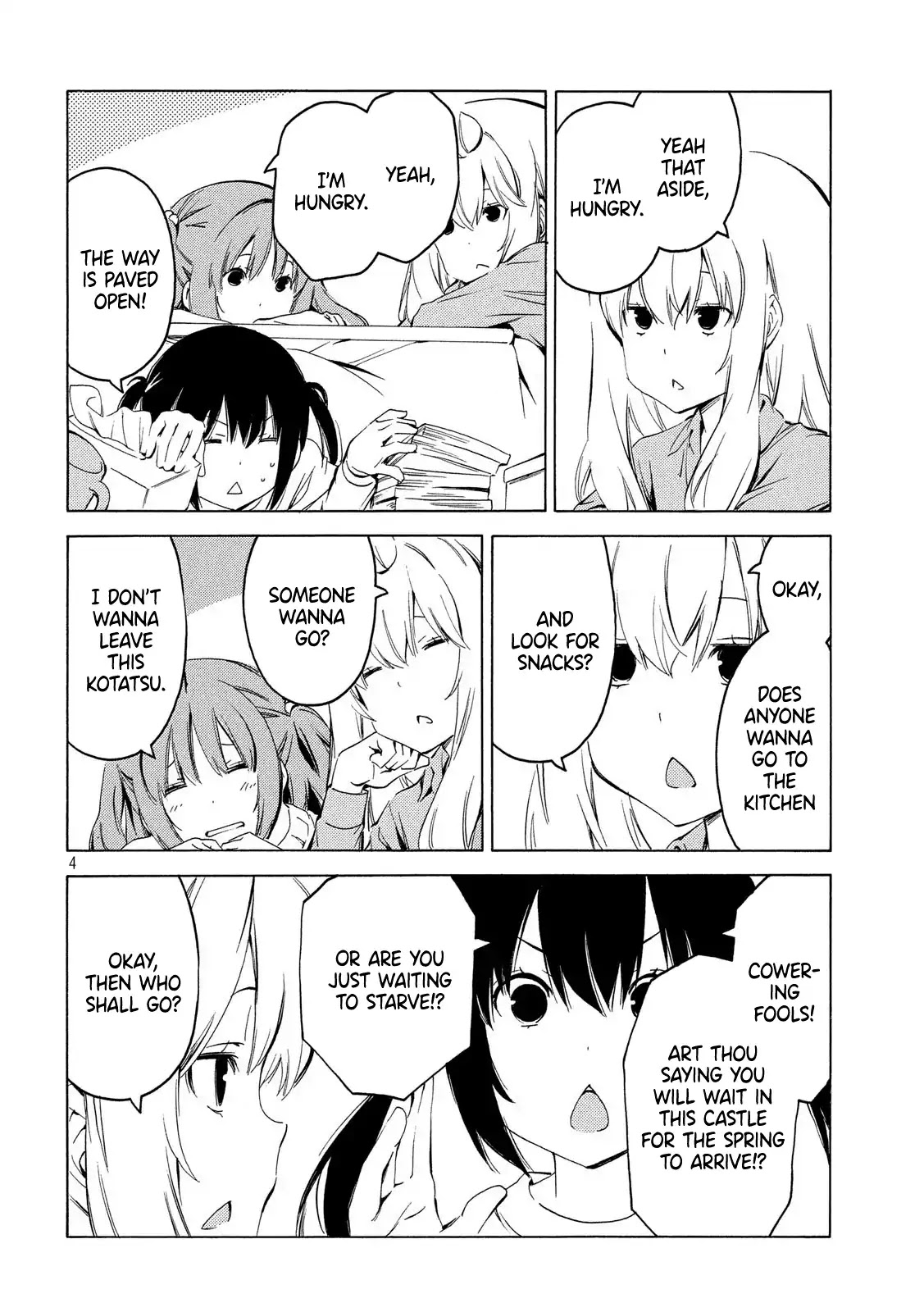 Minami-ke Chapter 377 page 4 - Chapter 377: Going outside