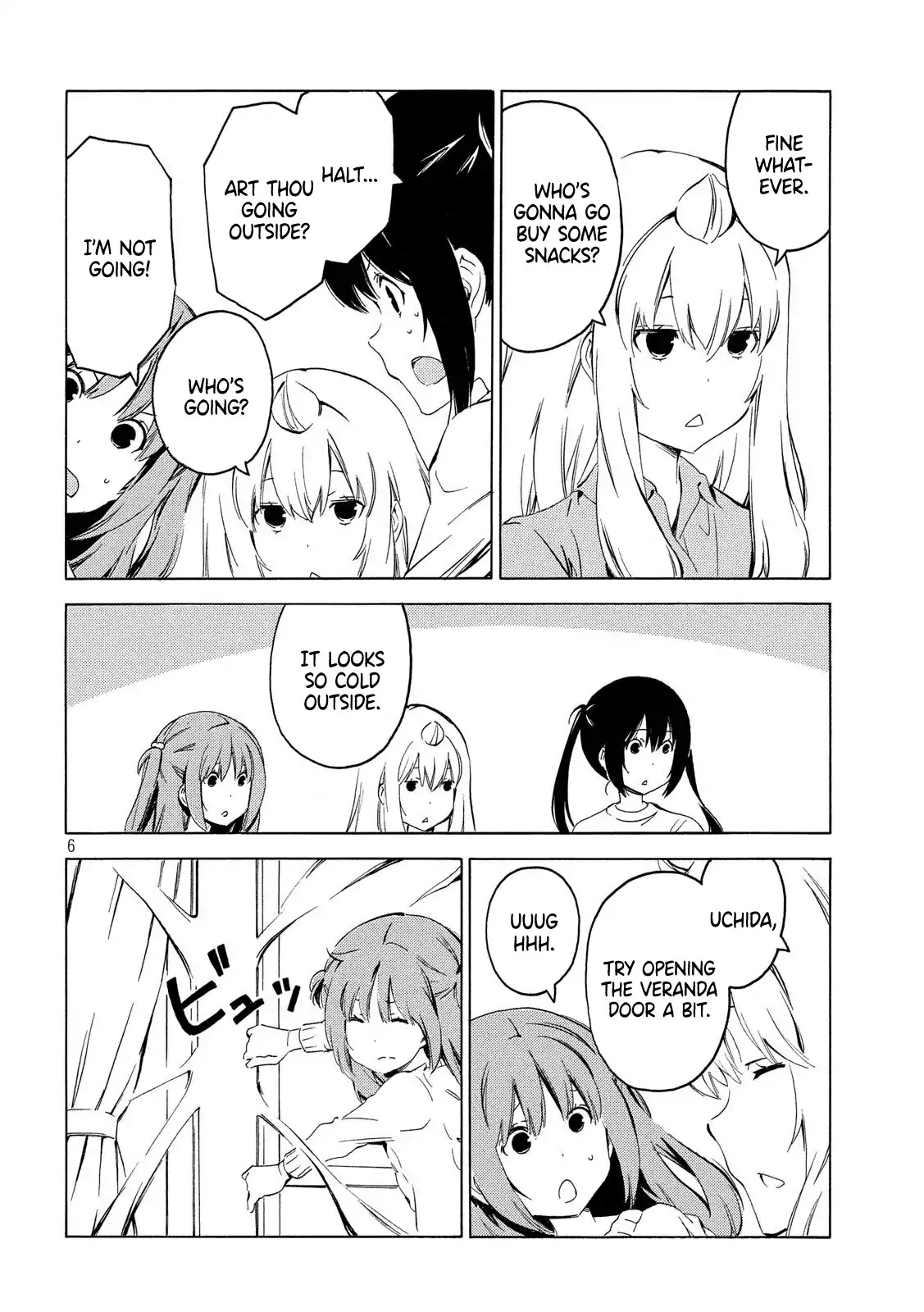 Minami-ke Chapter 377 page 6 - Chapter 377: Going outside