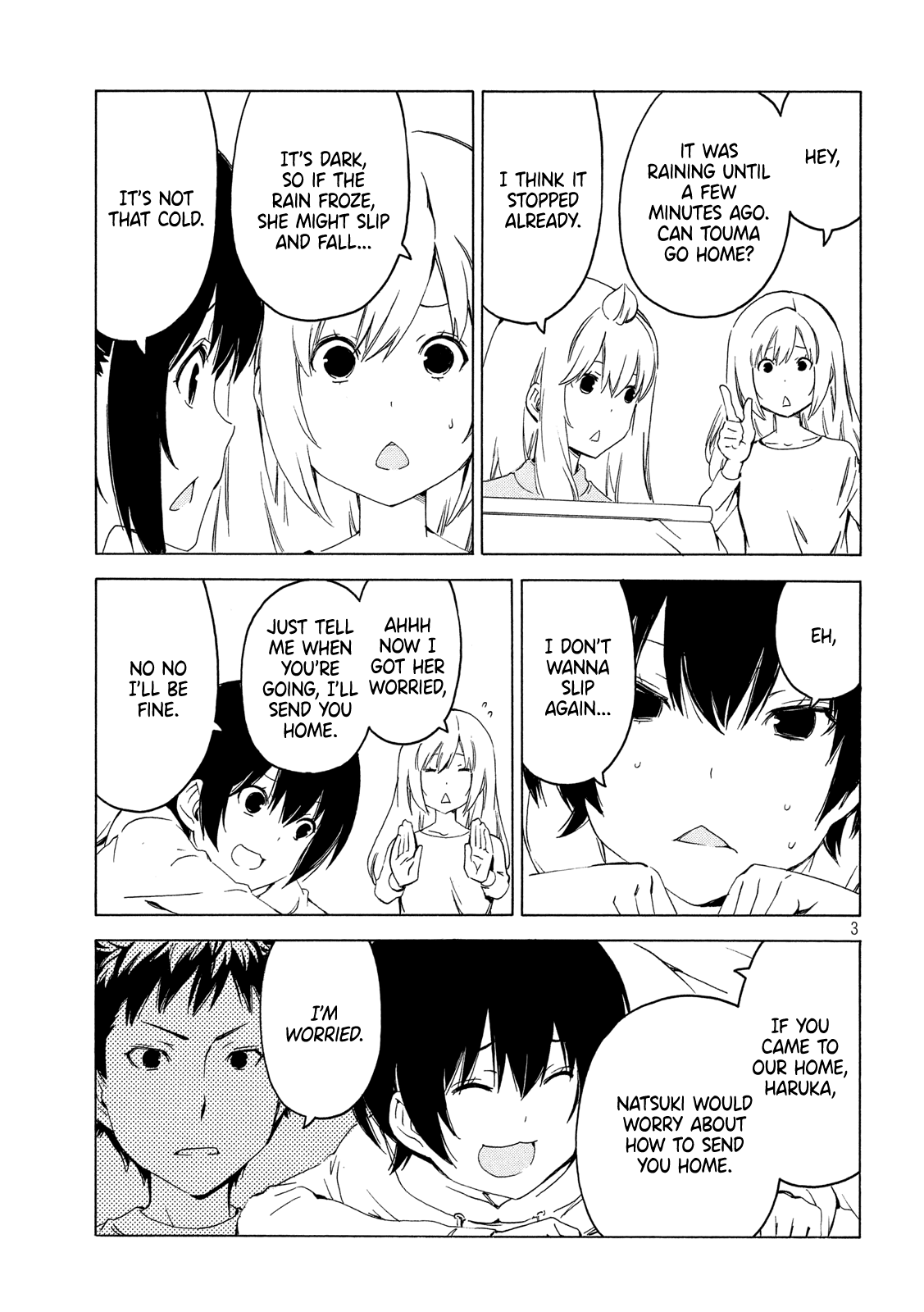 Minami-ke Chapter 378 page 3 - Chapter 378: Won't go home