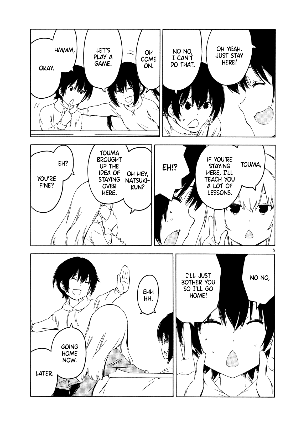 Minami-ke Chapter 378 page 5 - Chapter 378: Won't go home
