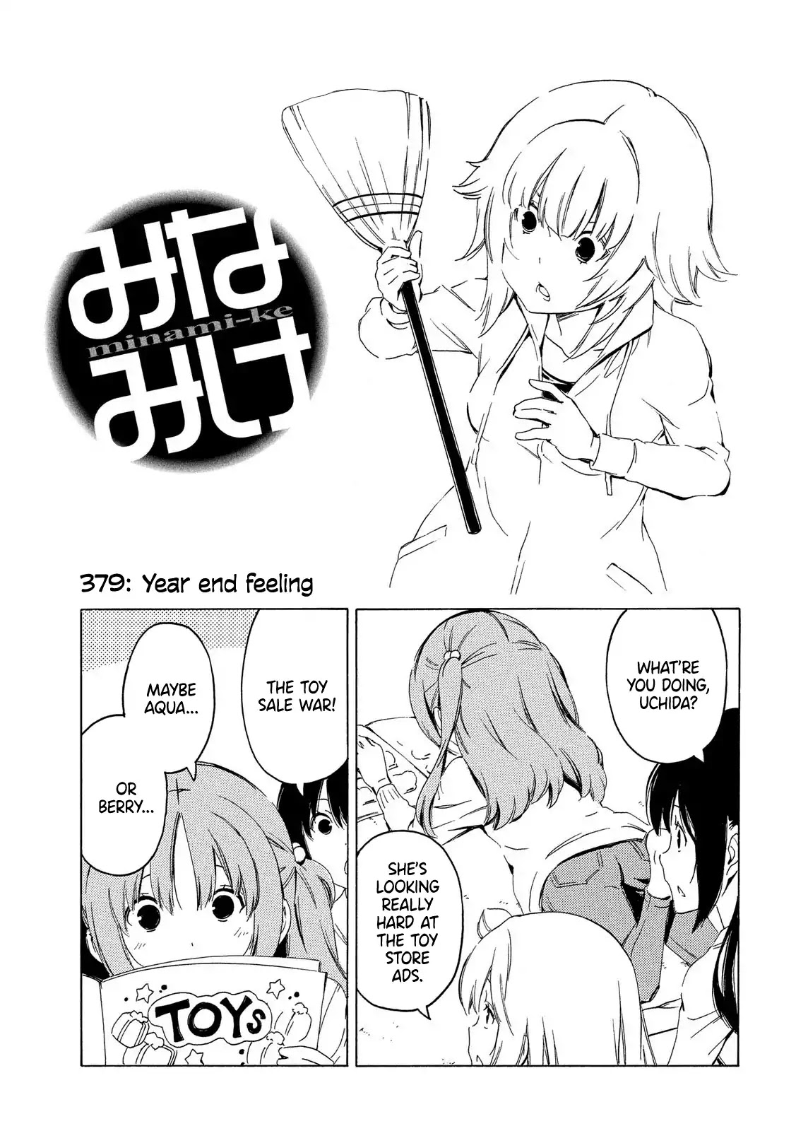 Minami-ke Chapter 379 page 1 - Chapter 379: Year end feeling