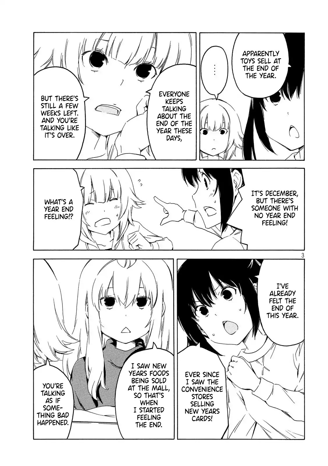Minami-ke Chapter 379 page 3 - Chapter 379: Year end feeling