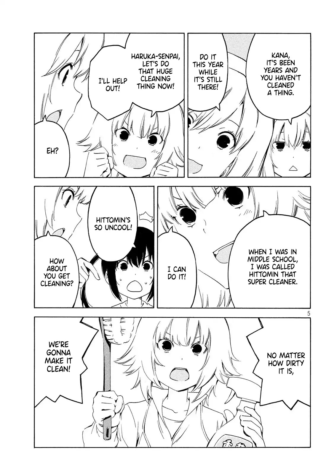 Minami-ke Chapter 379 page 5 - Chapter 379: Year end feeling
