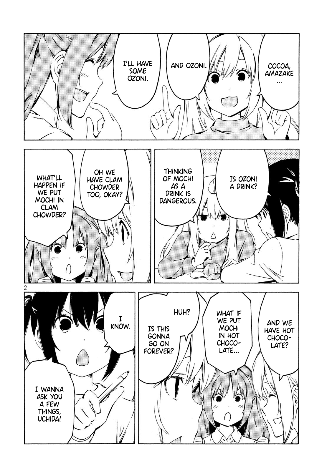 Minami-ke Chapter 380 page 2 - Chapter 380: Let's try asking
