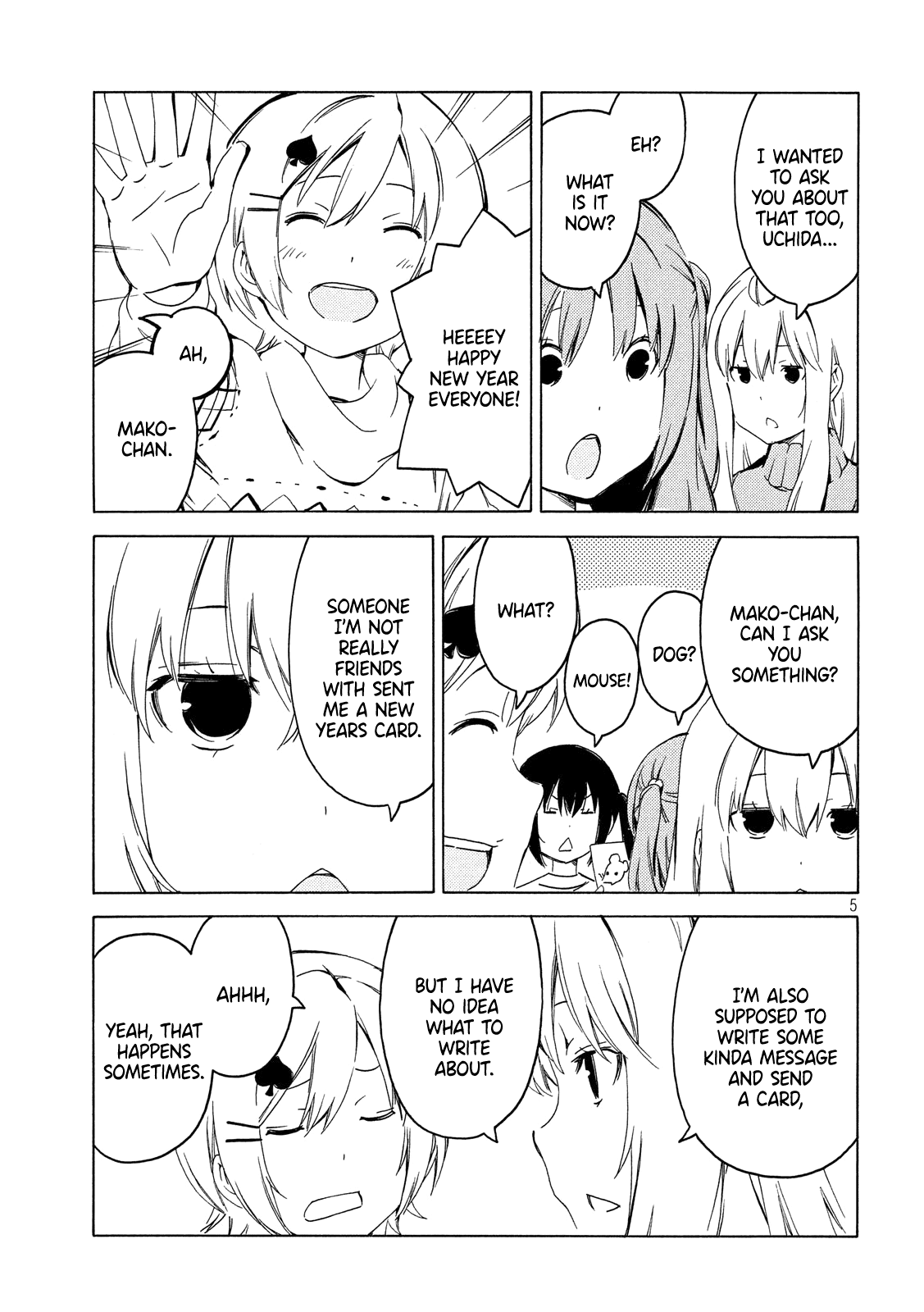 Minami-ke Chapter 380 page 5 - Chapter 380: Let's try asking