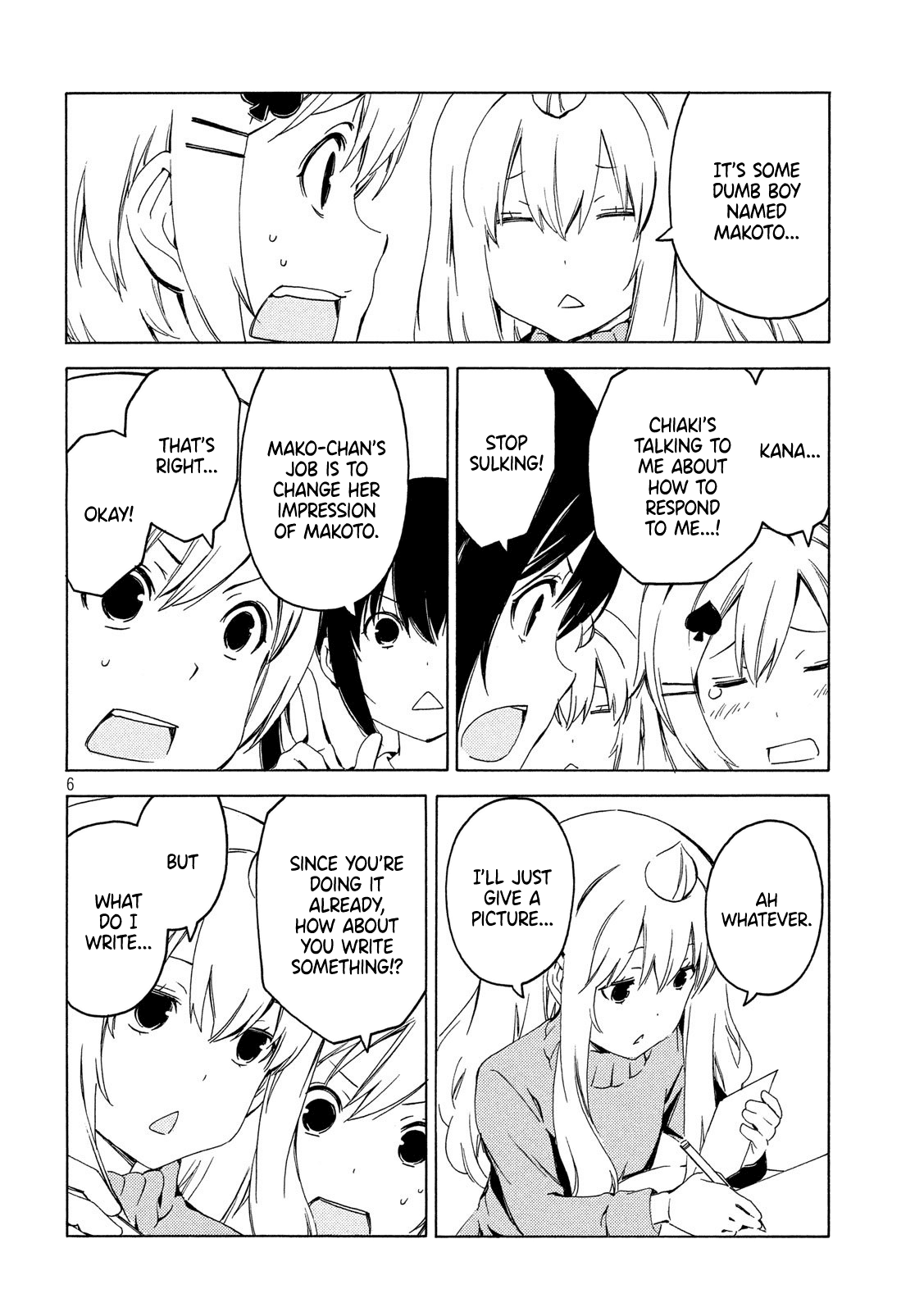 Minami-ke Chapter 380 page 6 - Chapter 380: Let's try asking
