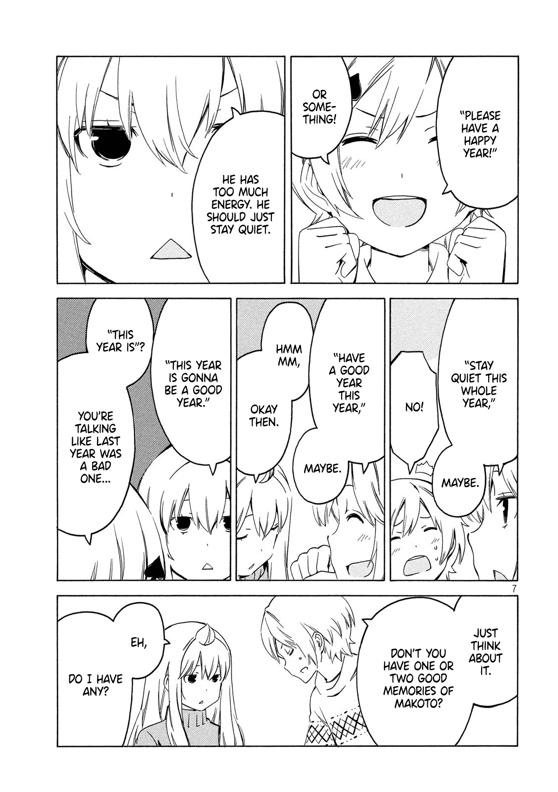 Minami-ke Chapter 380 page 7 - Chapter 380: Let's try asking