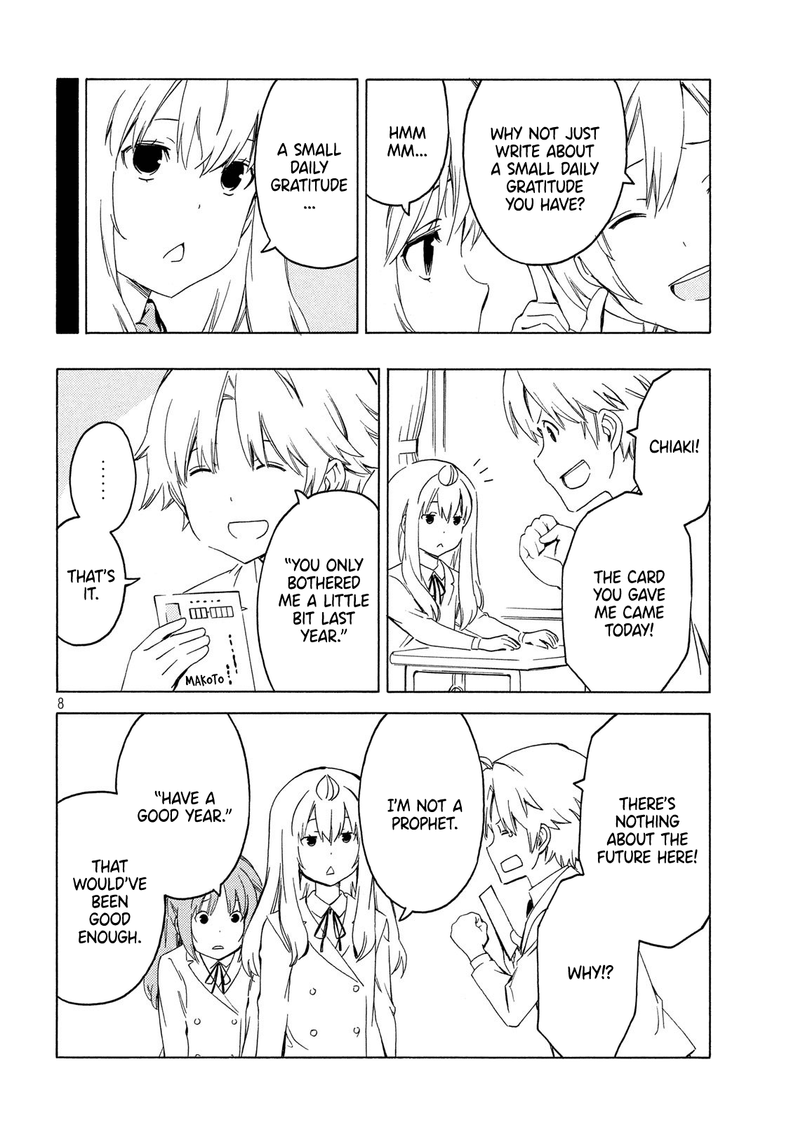 Minami-ke Chapter 380 page 8 - Chapter 380: Let's try asking