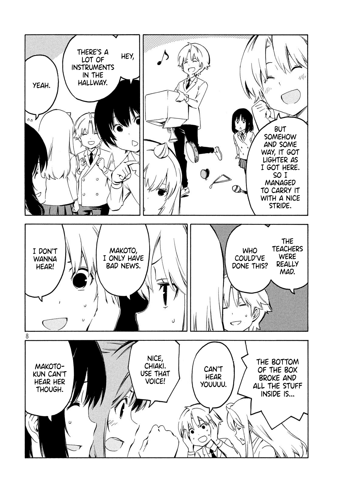 Minami-ke Chapter 382 page 8 - Chapter 382: Two