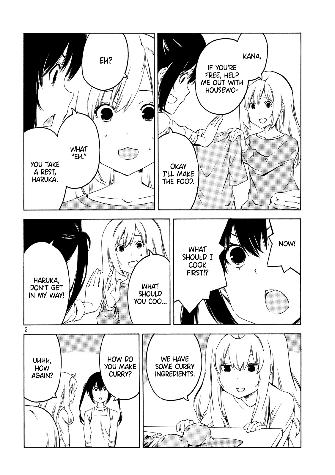Minami-ke Chapter 386 page 2 - Chapter 386: Saying too much