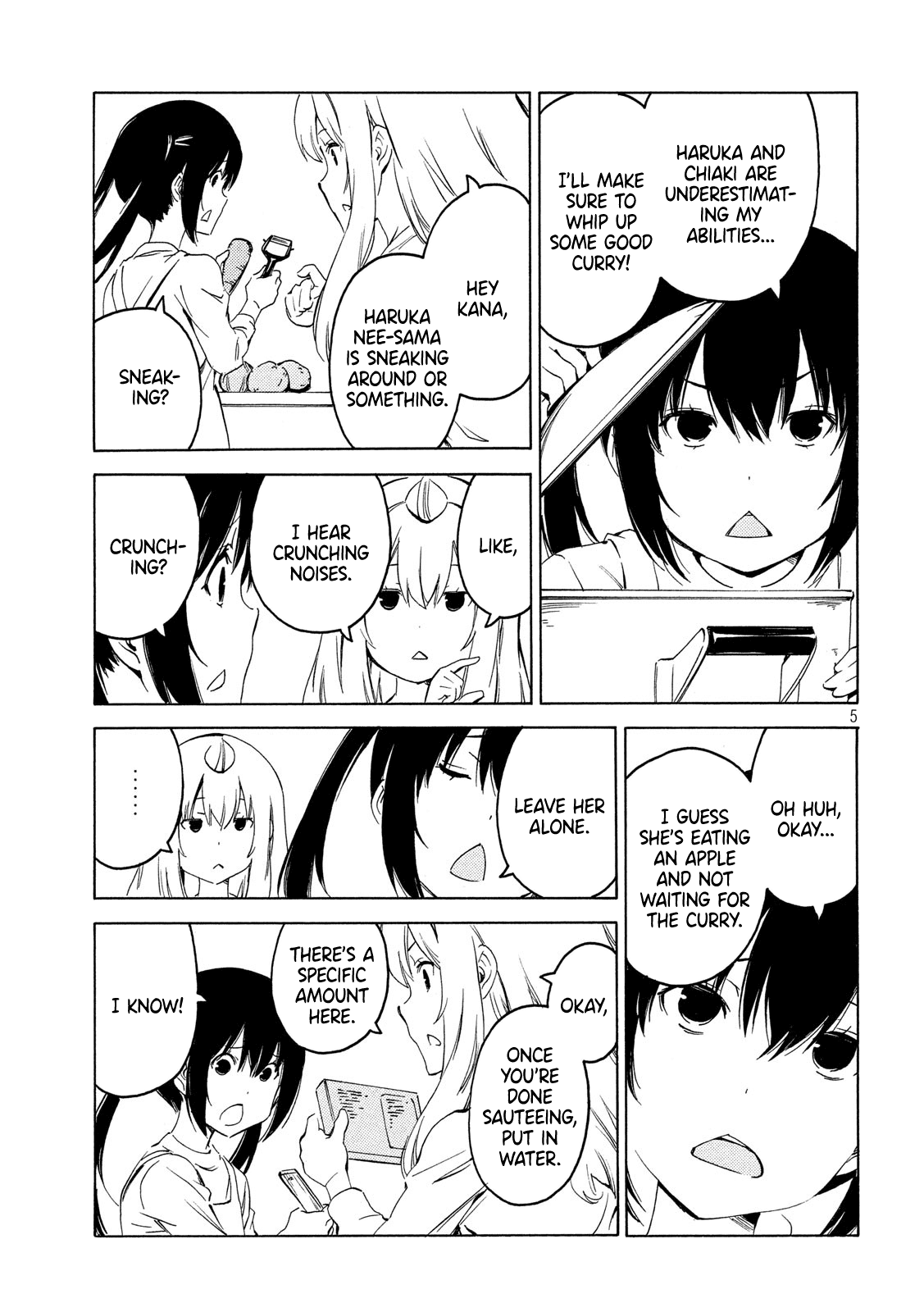 Minami-ke Chapter 386 page 5 - Chapter 386: Saying too much