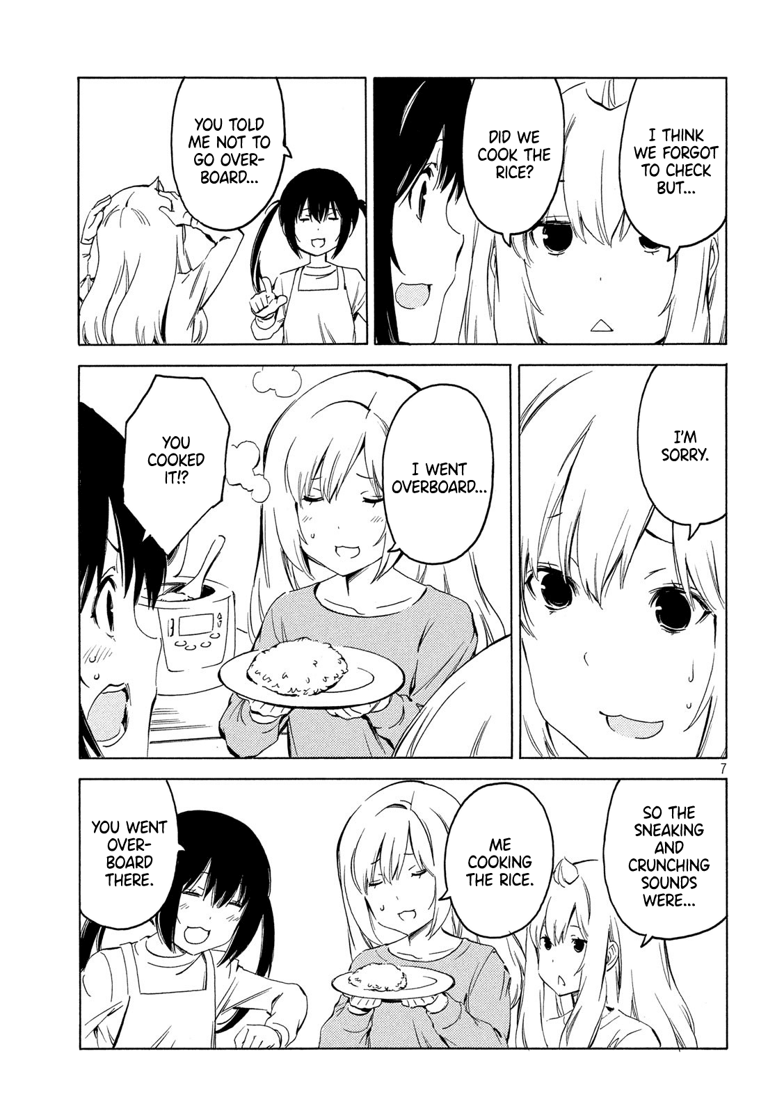 Minami-ke Chapter 386 page 7 - Chapter 386: Saying too much