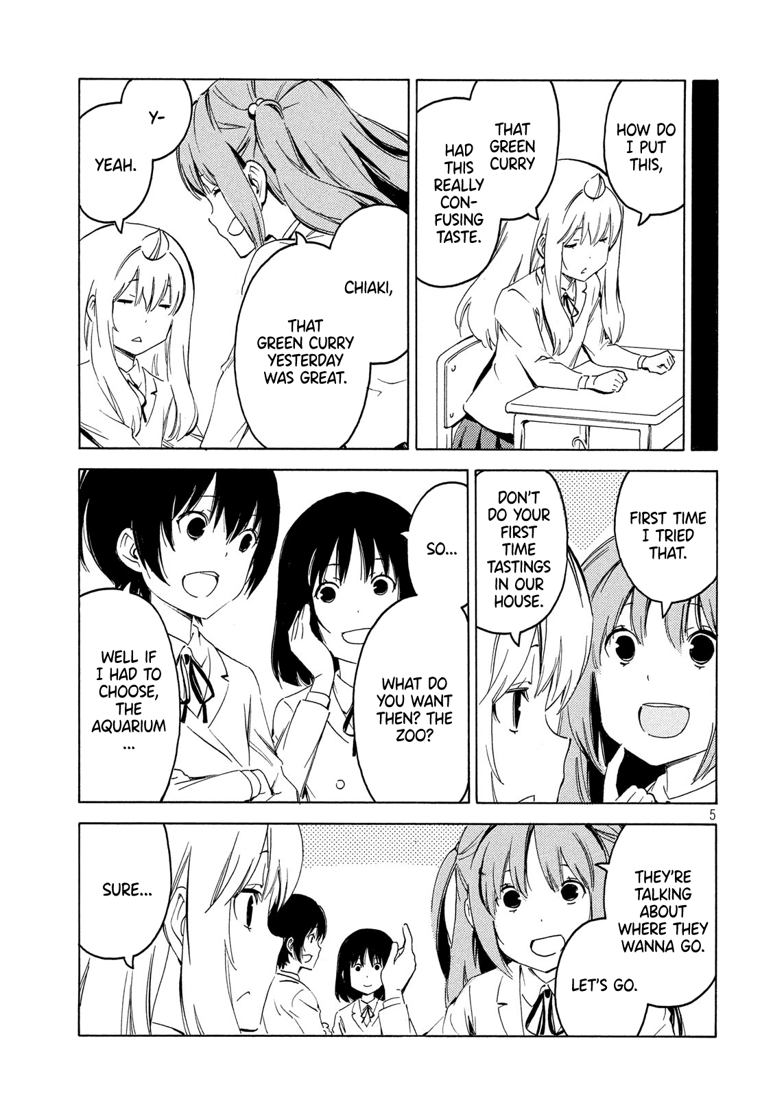 Minami-ke Chapter 387 page 5 - Chapter 387: Strongly recommend