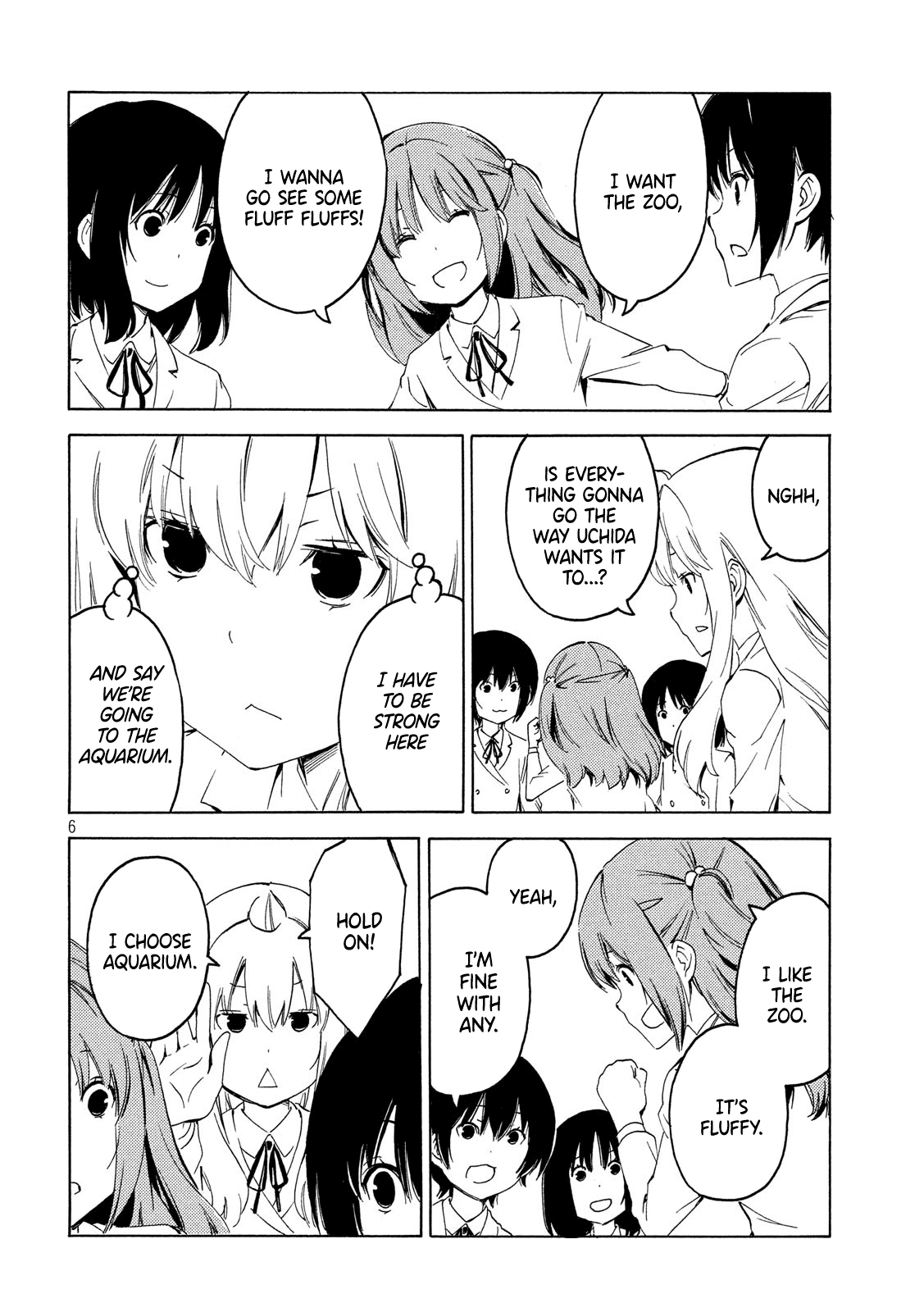 Minami-ke Chapter 387 page 6 - Chapter 387: Strongly recommend