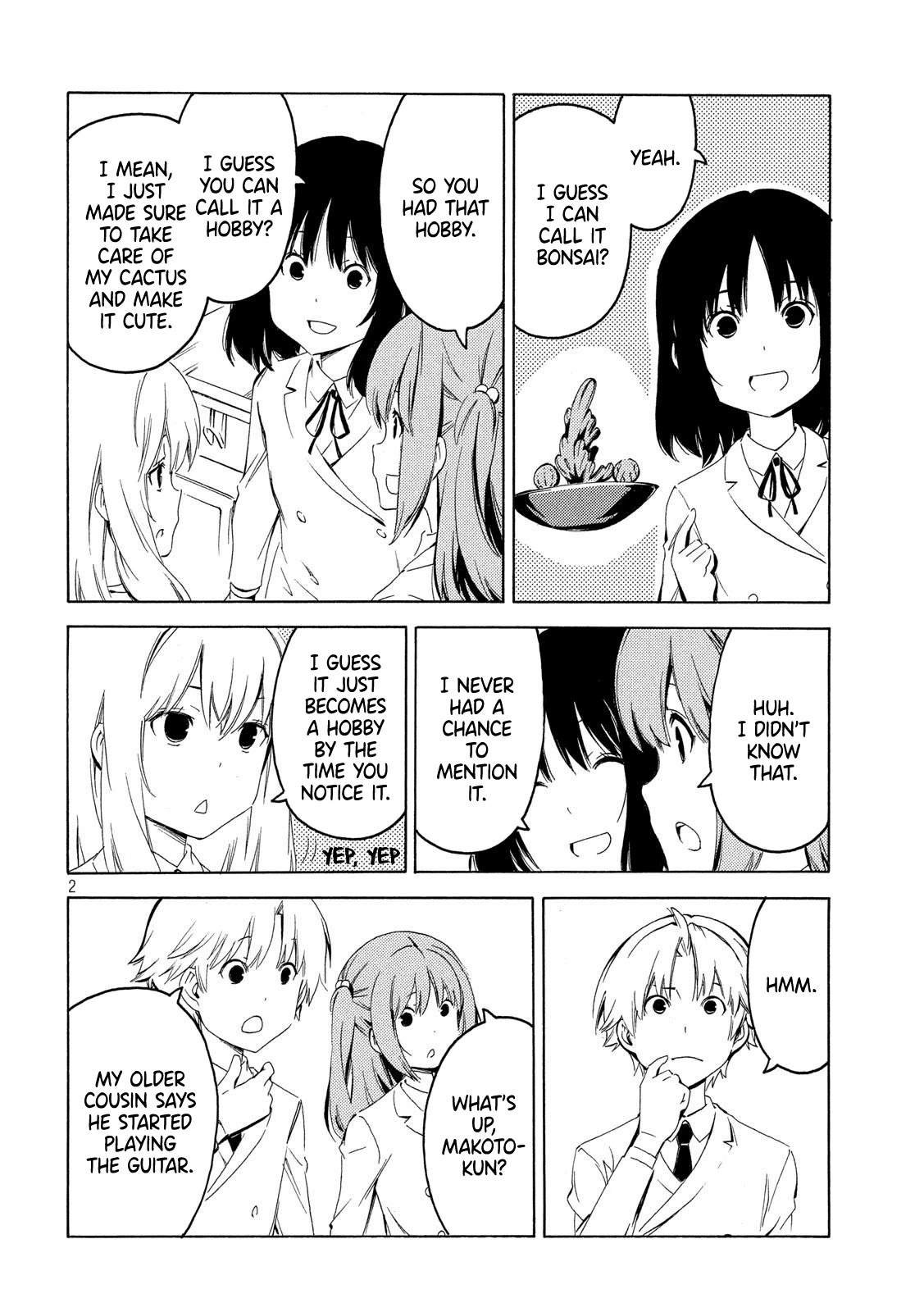 Minami-ke Chapter 388 page 2 - Chapter 388: Talking about hobbies