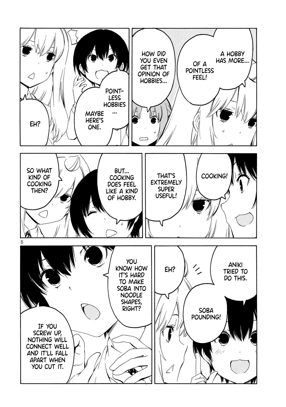 Minami-ke Chapter 388 page 6 - Chapter 388: Talking about hobbies