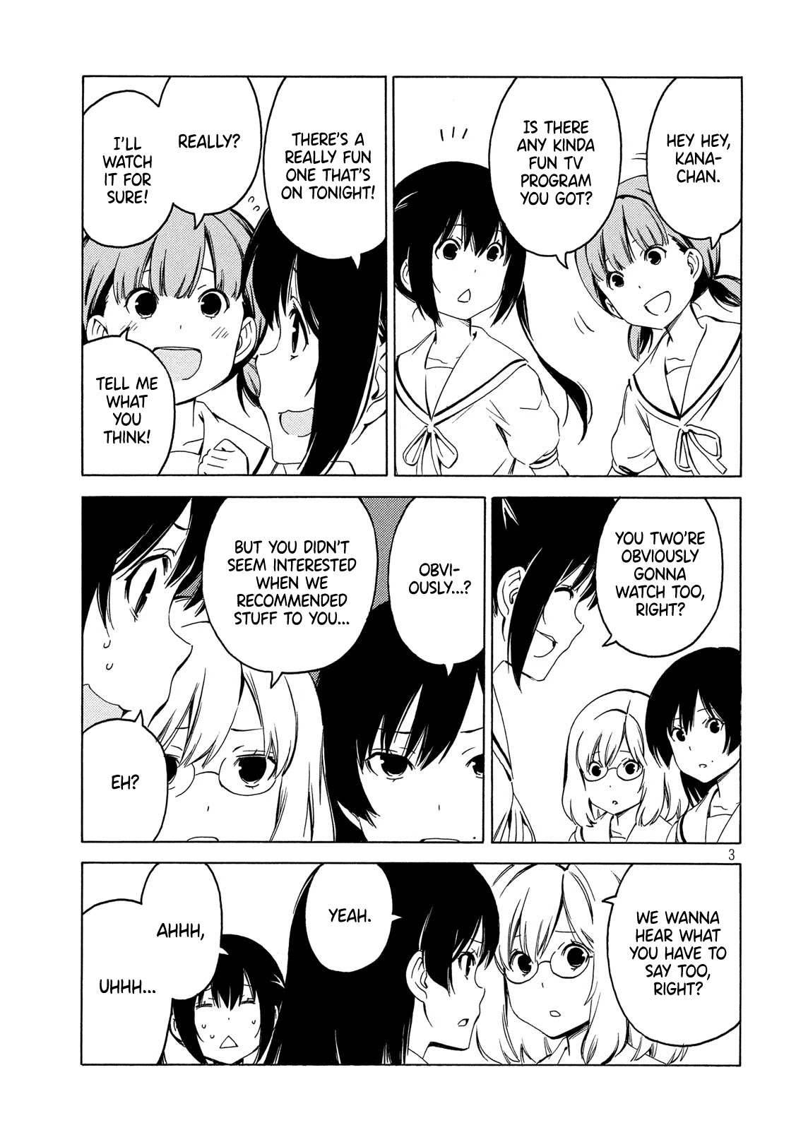 Minami-ke Chapter 392 page 3 - Chapter 392: Recommended