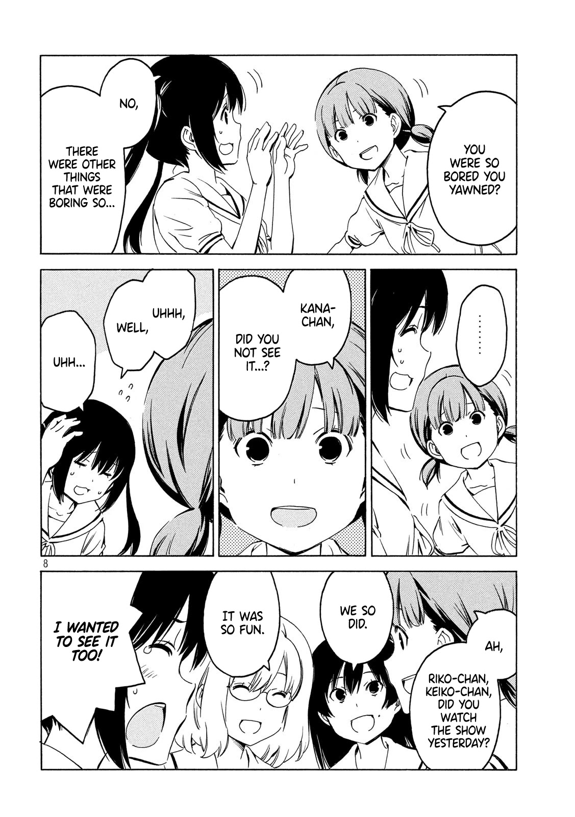 Minami-ke Chapter 392 page 8 - Chapter 392: Recommended