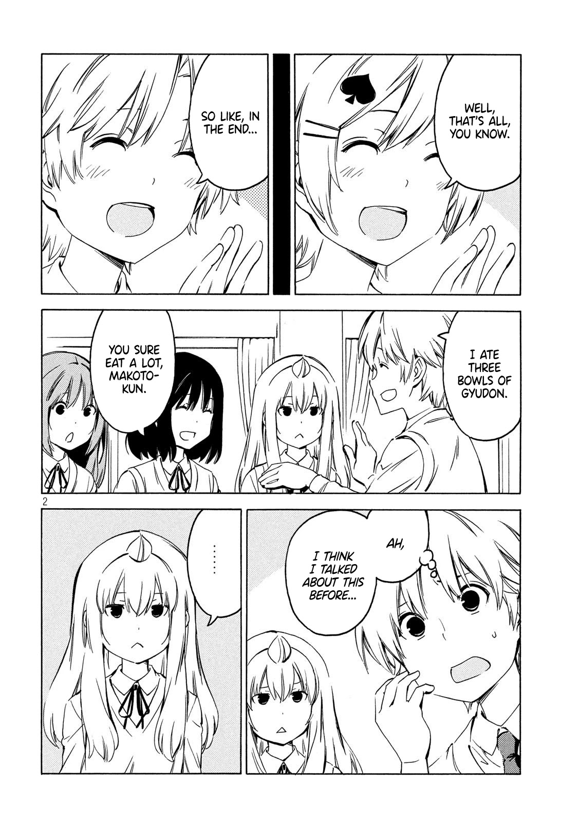 Minami-ke Chapter 393 page 2 - Chapter 393: How do you know?