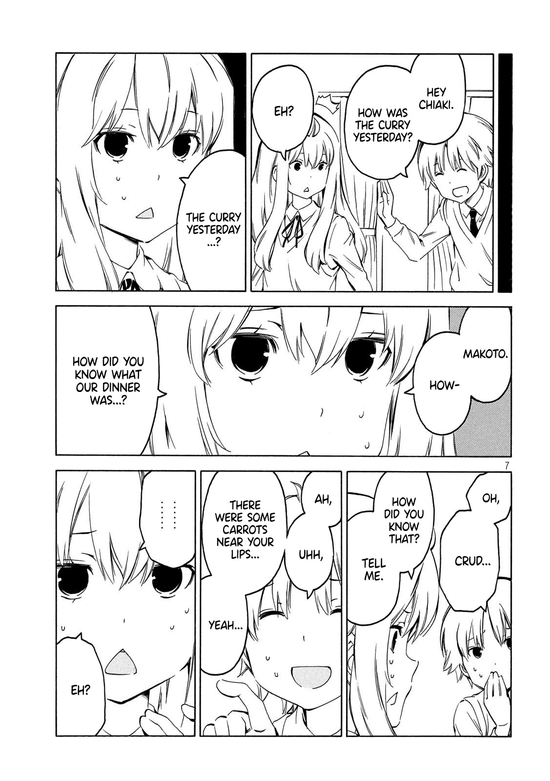 Minami-ke Chapter 393 page 7 - Chapter 393: How do you know?