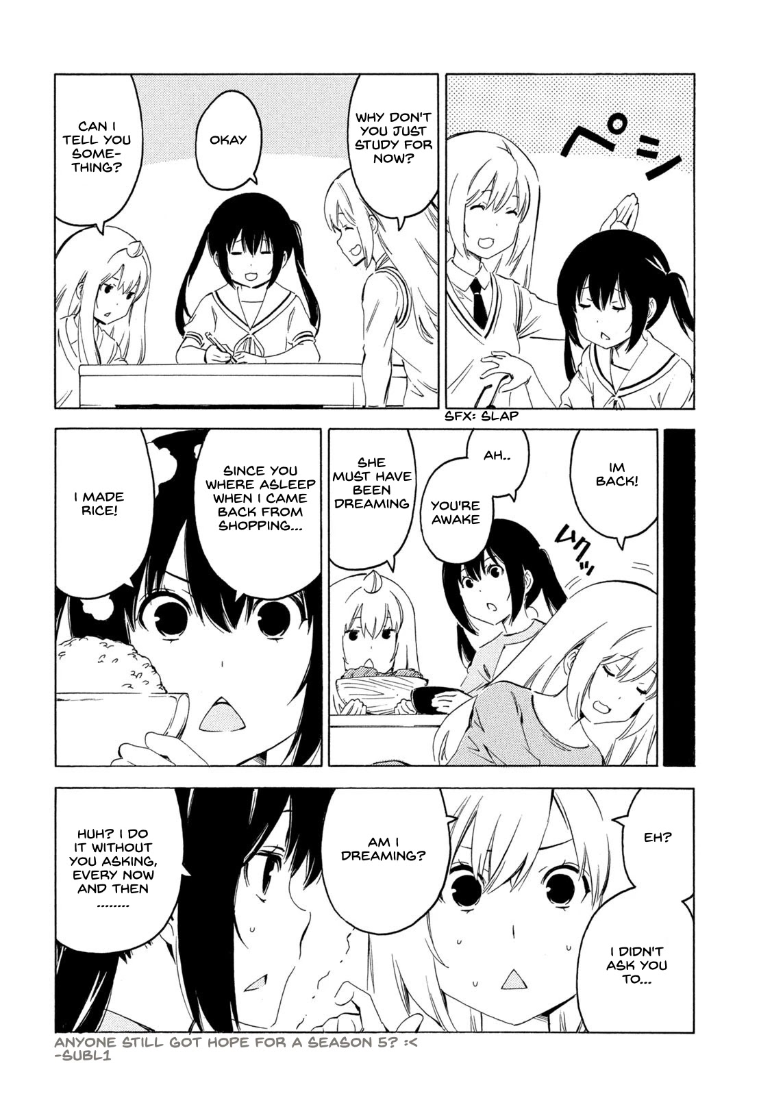 Minami-ke Chapter 398 page 8 - Chapter 398: I'm dreaming