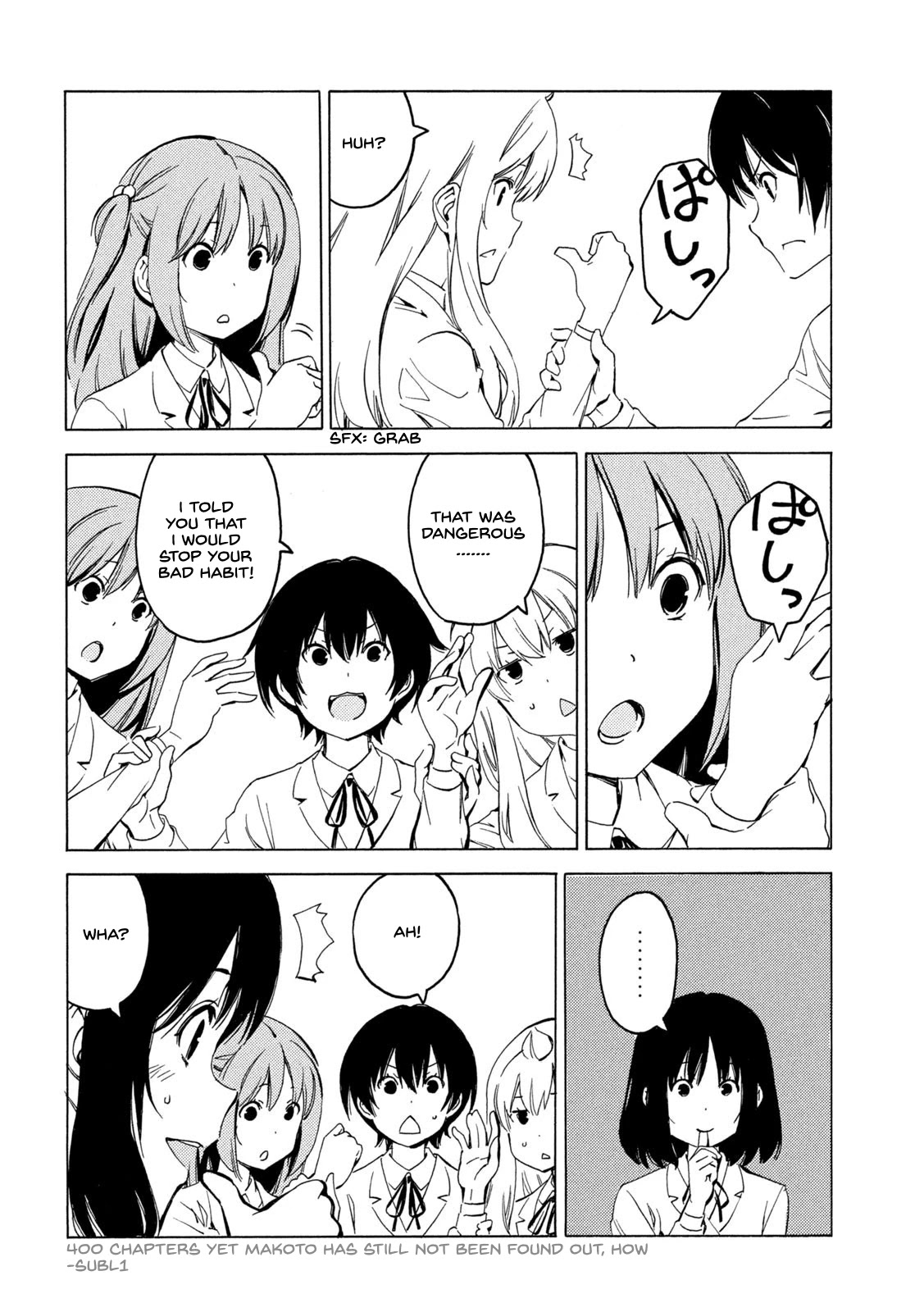 Minami-ke Chapter 400 page 8 - Chapter 400: Habits
