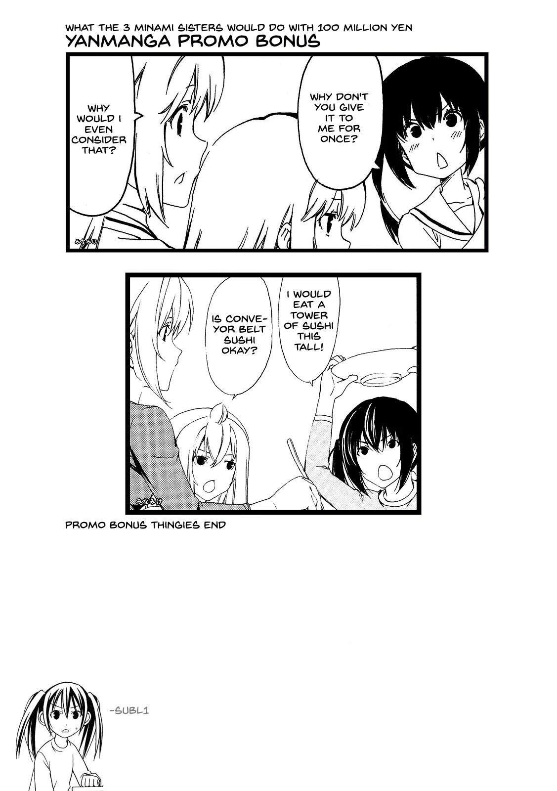 Minami-ke Chapter 401 page 9 - Chapter 401: Message