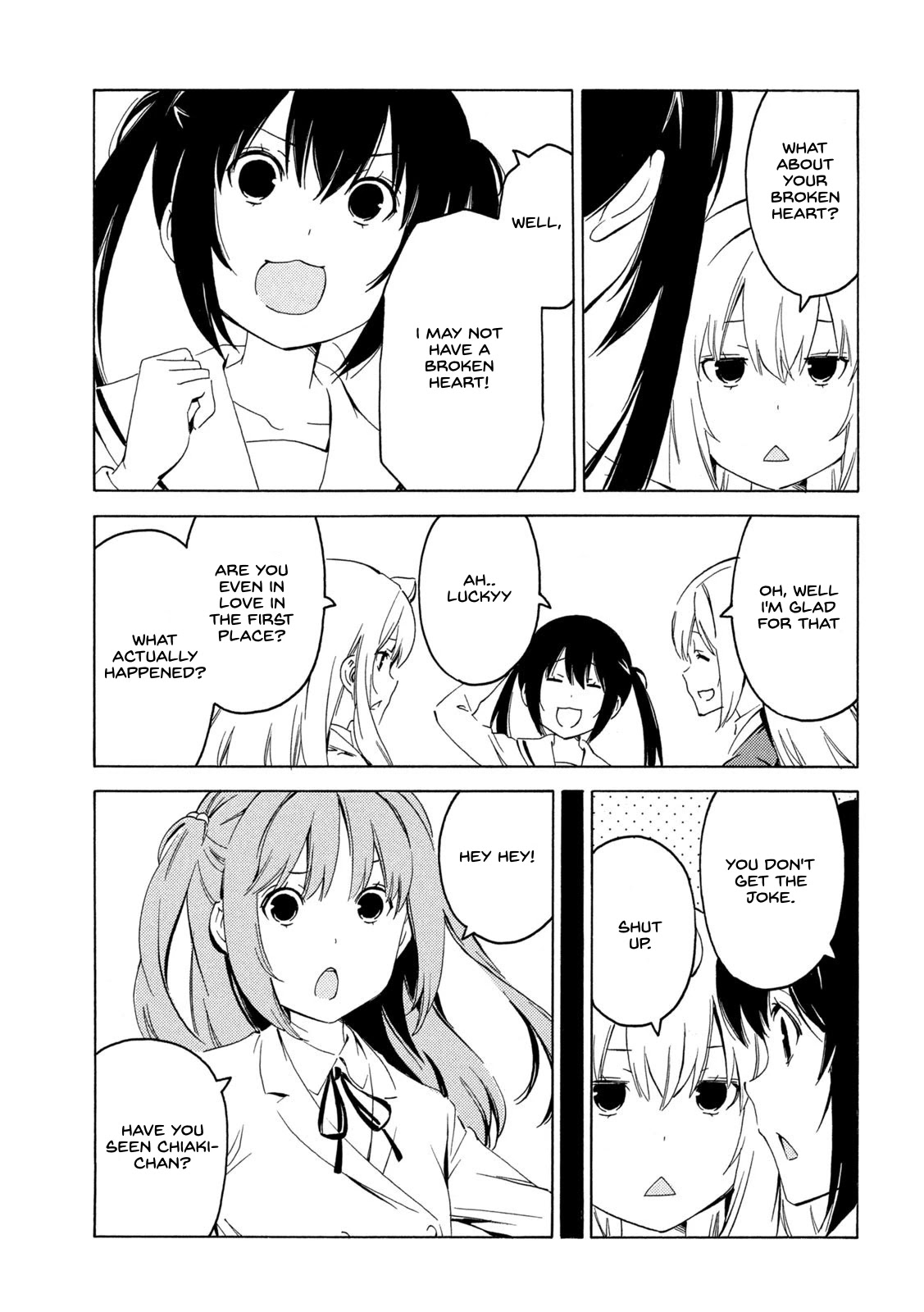 Minami-ke Chapter 404 page 5 - Chapter 404: I didn't see it