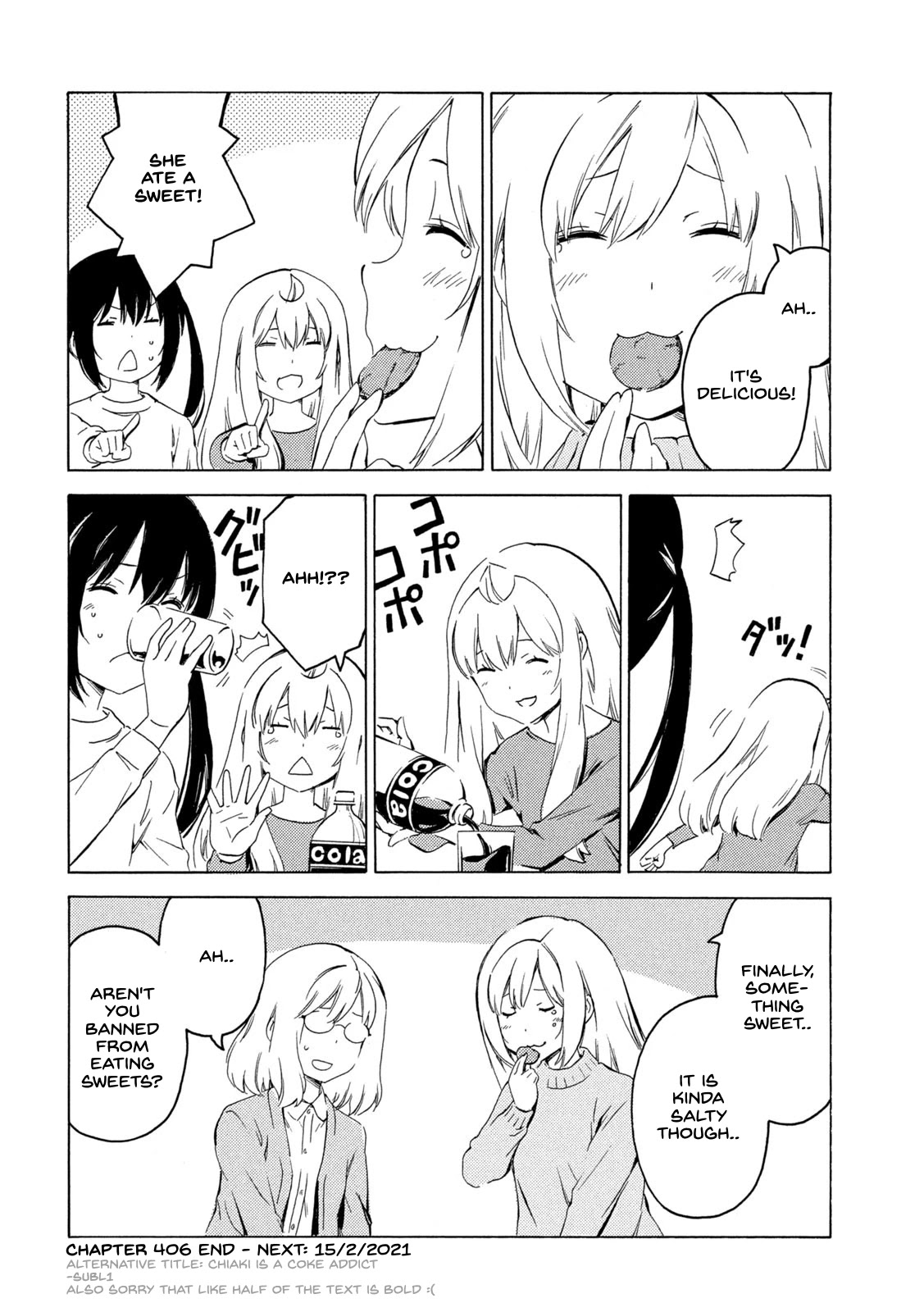 Minami-ke Chapter 406 page 8 - Chapter 406: Restricted