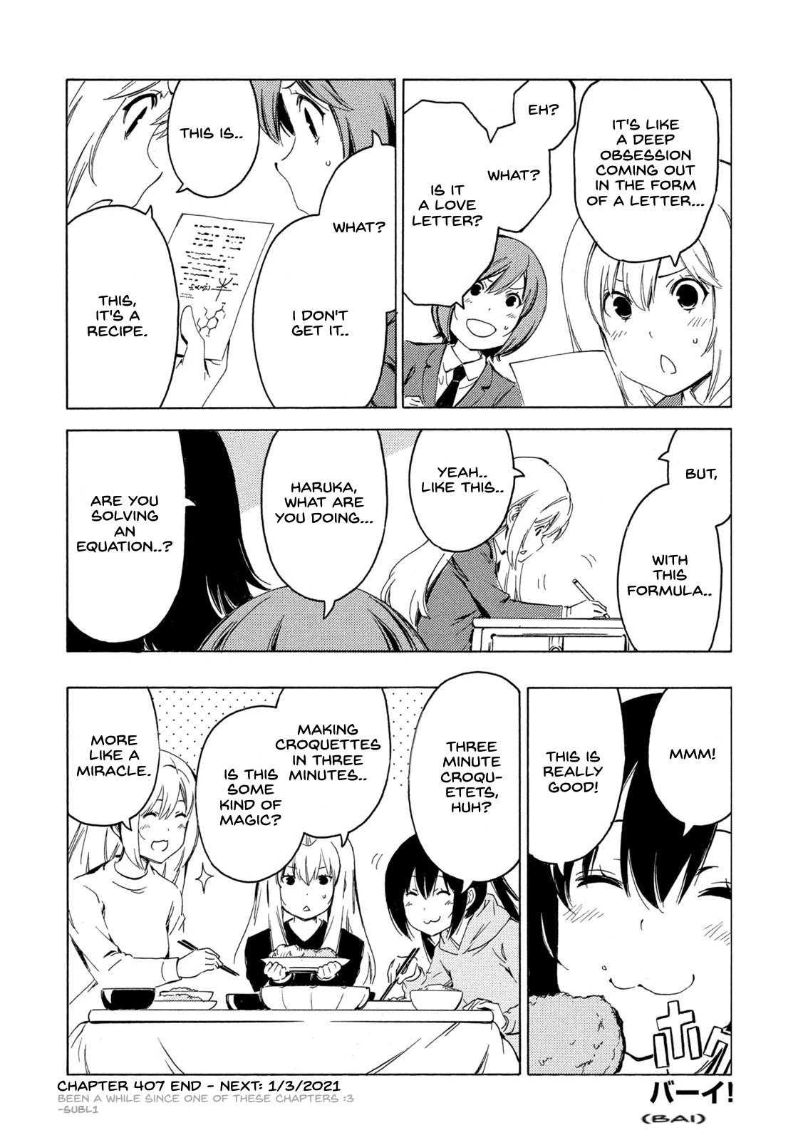 Minami-ke Chapter 407 page 8 - Chapter 407: Gently help