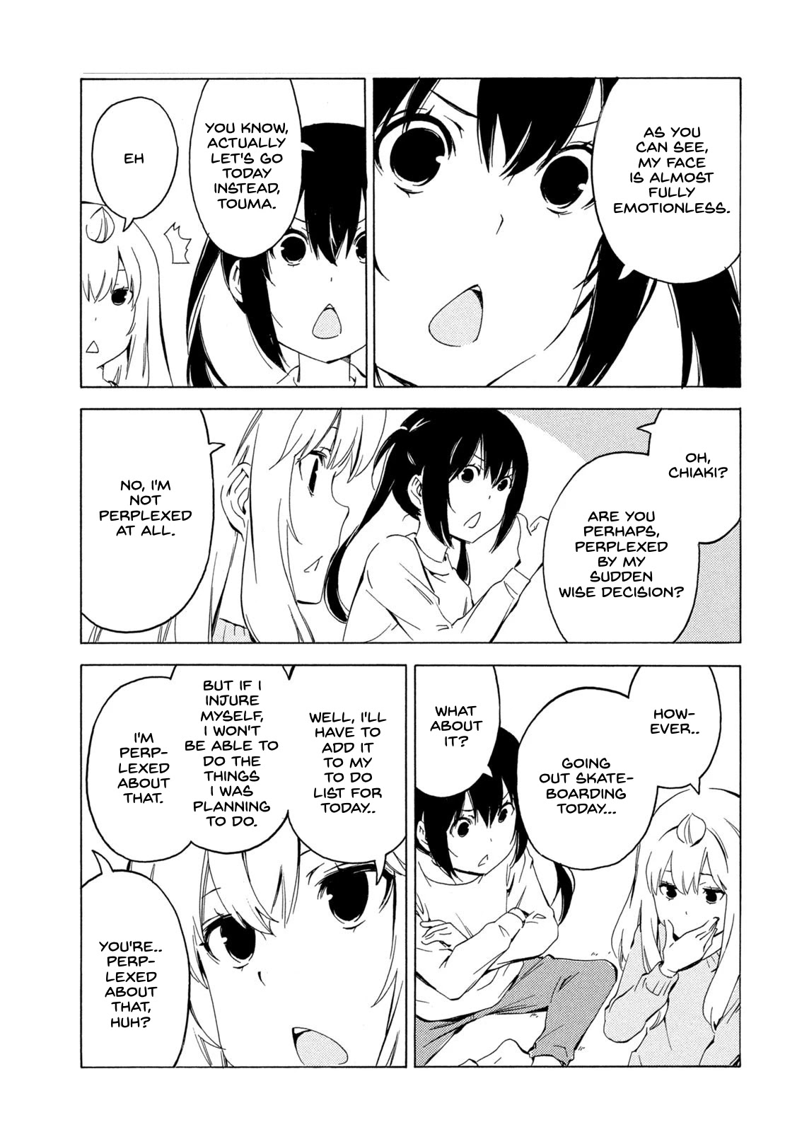 Minami-ke Chapter 409 page 5 - Chapter 409: Don't look