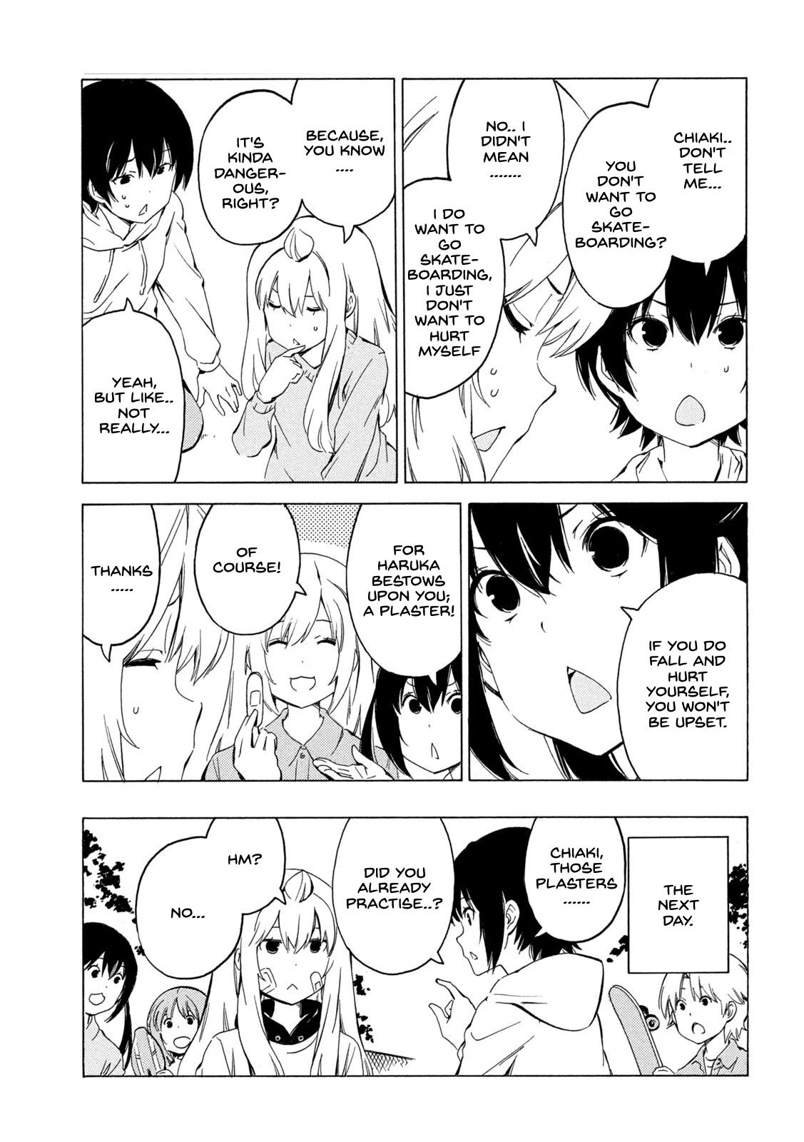 Minami-ke Chapter 409 page 7 - Chapter 409: Don't look
