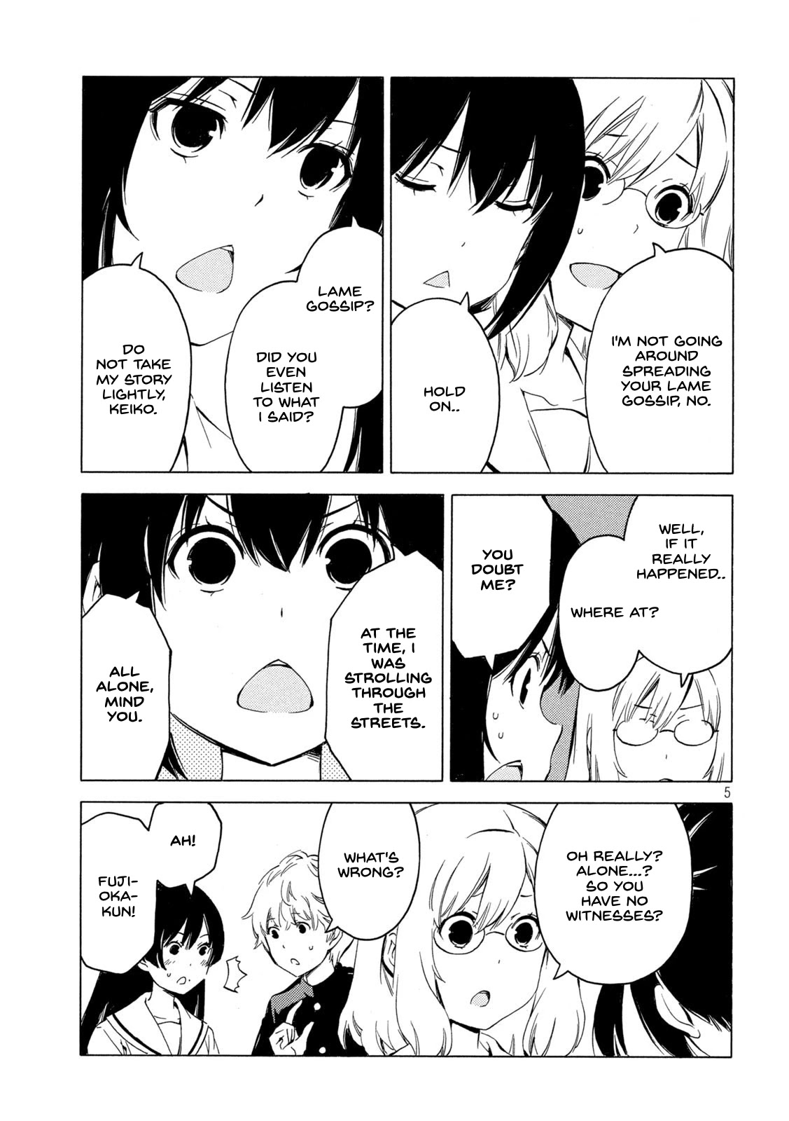 Minami-ke Chapter 411 page 5 - Chapter 411: I saw it clearly