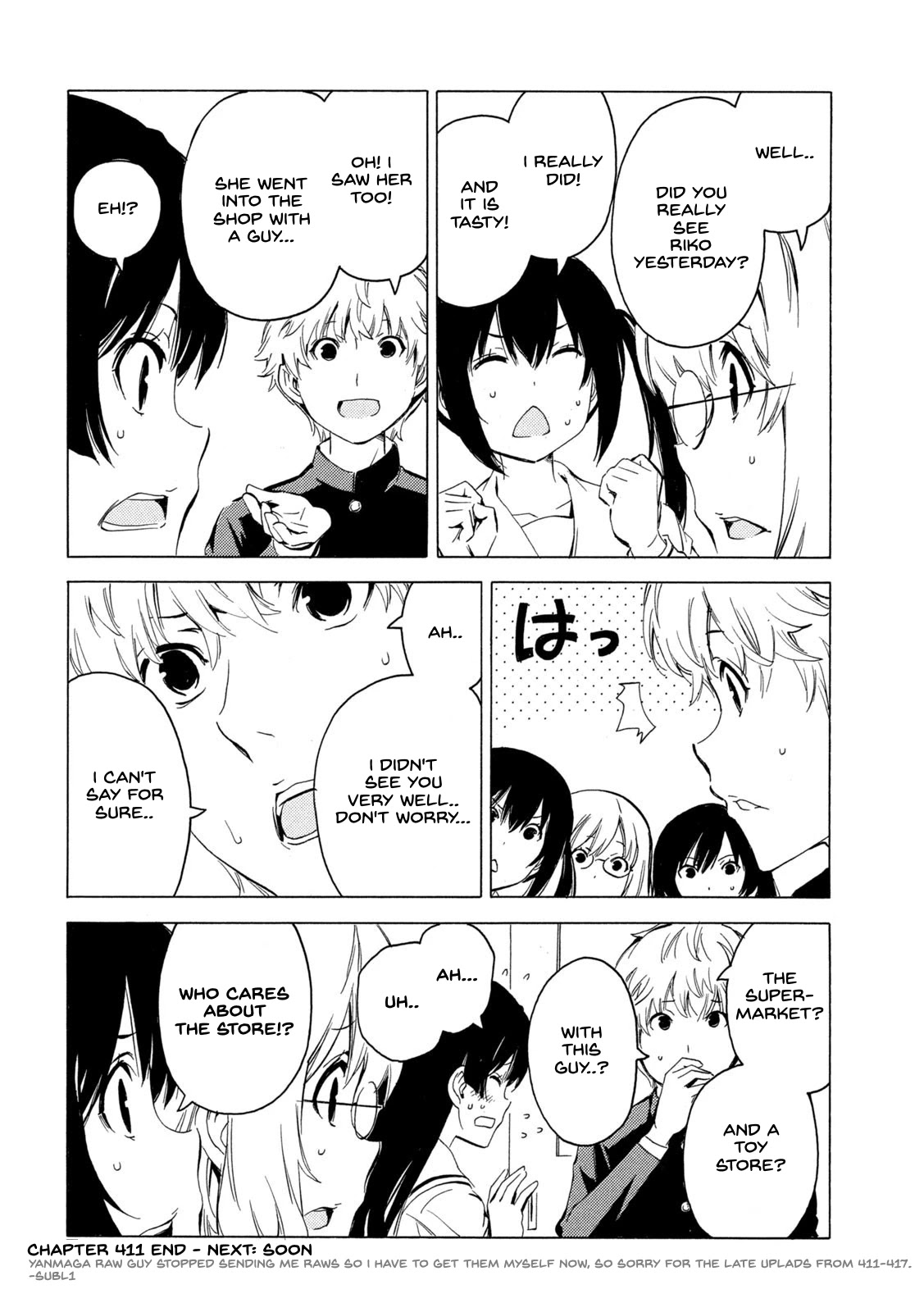 Minami-ke Chapter 411 page 8 - Chapter 411: I saw it clearly