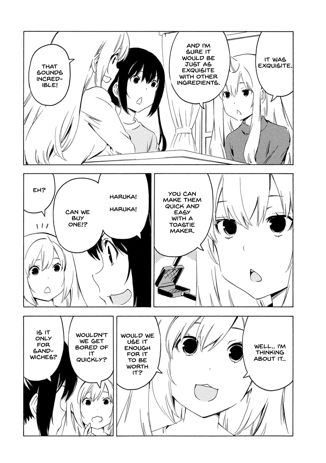 Minami-ke Chapter 413 page 2 - Chapter 413: Making stuff.