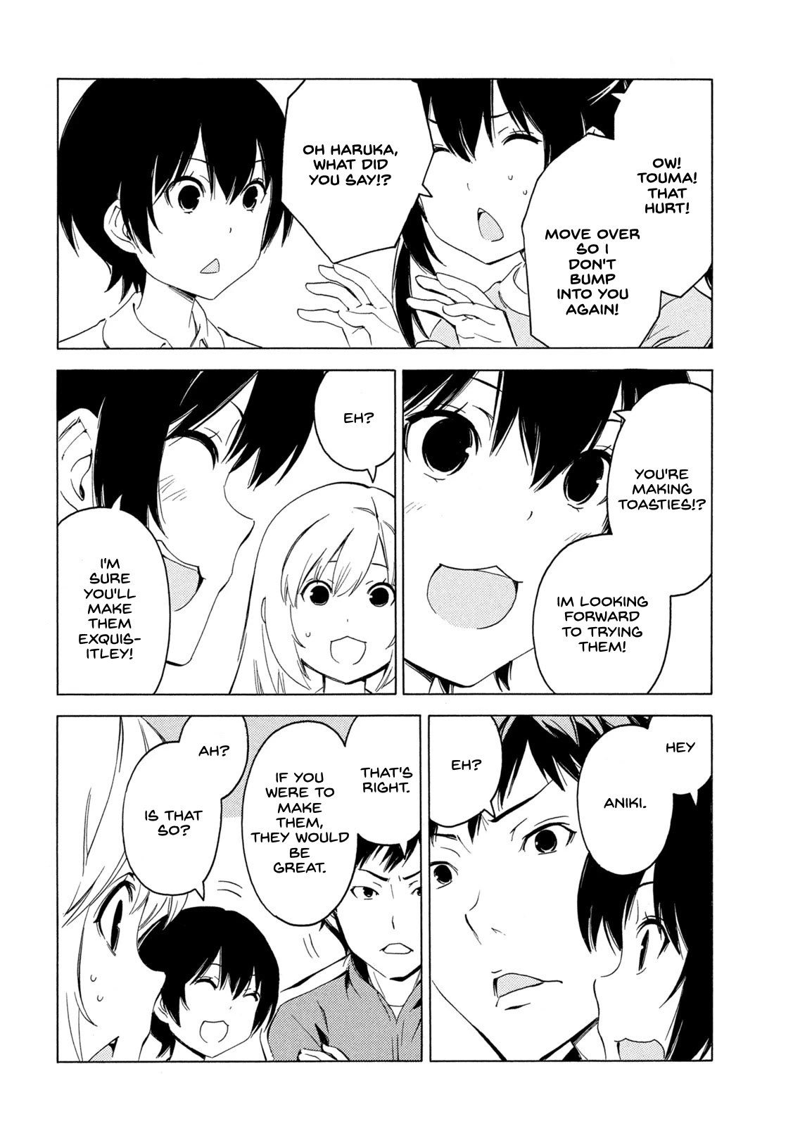 Minami-ke Chapter 413 page 6 - Chapter 413: Making stuff.