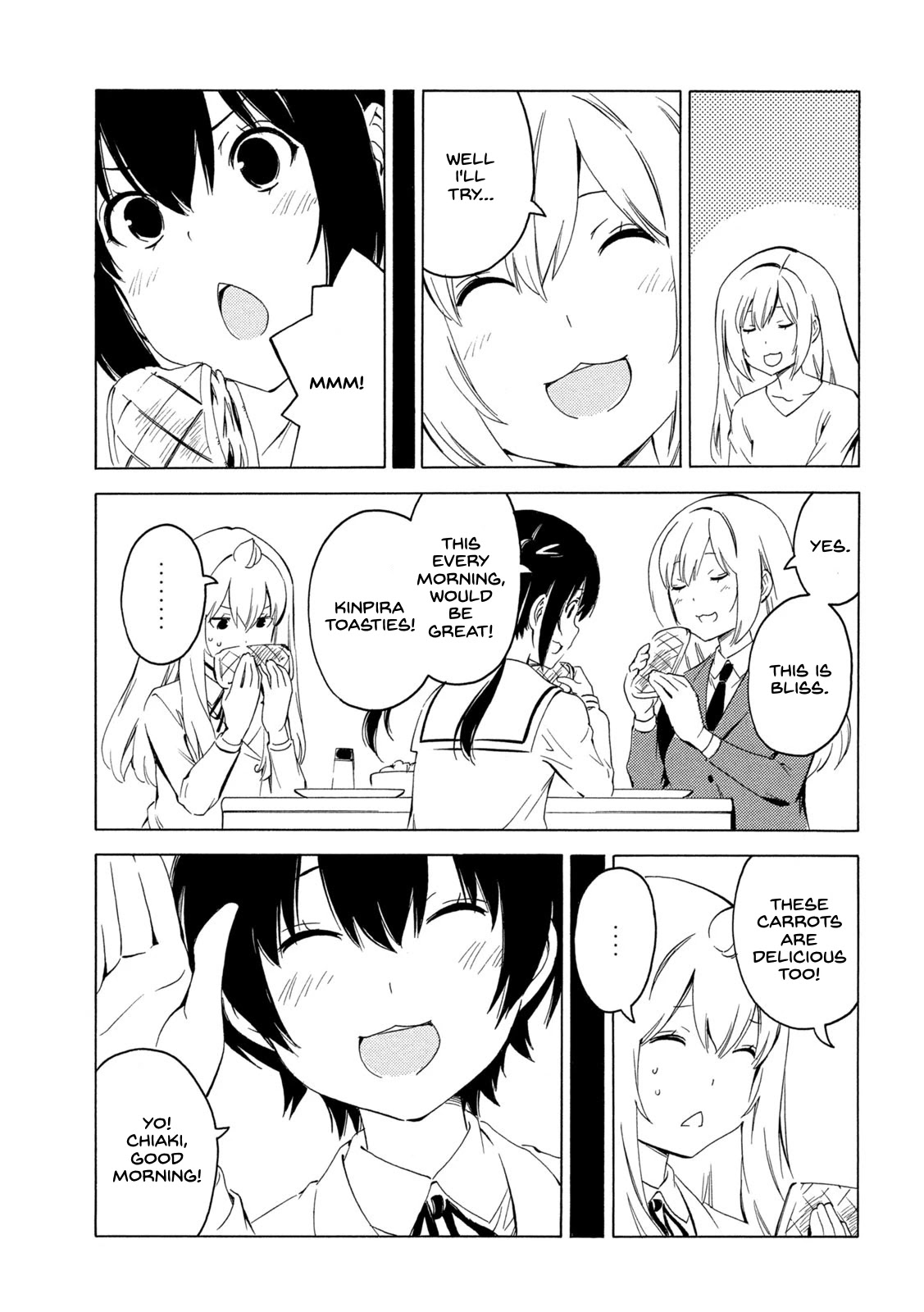 Minami-ke Chapter 413 page 7 - Chapter 413: Making stuff.