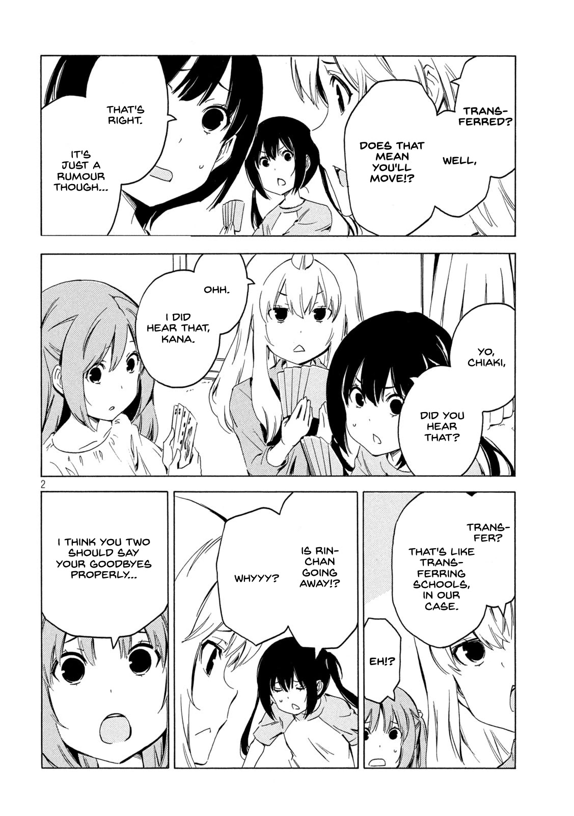 Minami-ke Chapter 415 page 2 - Chapter 415: Communication