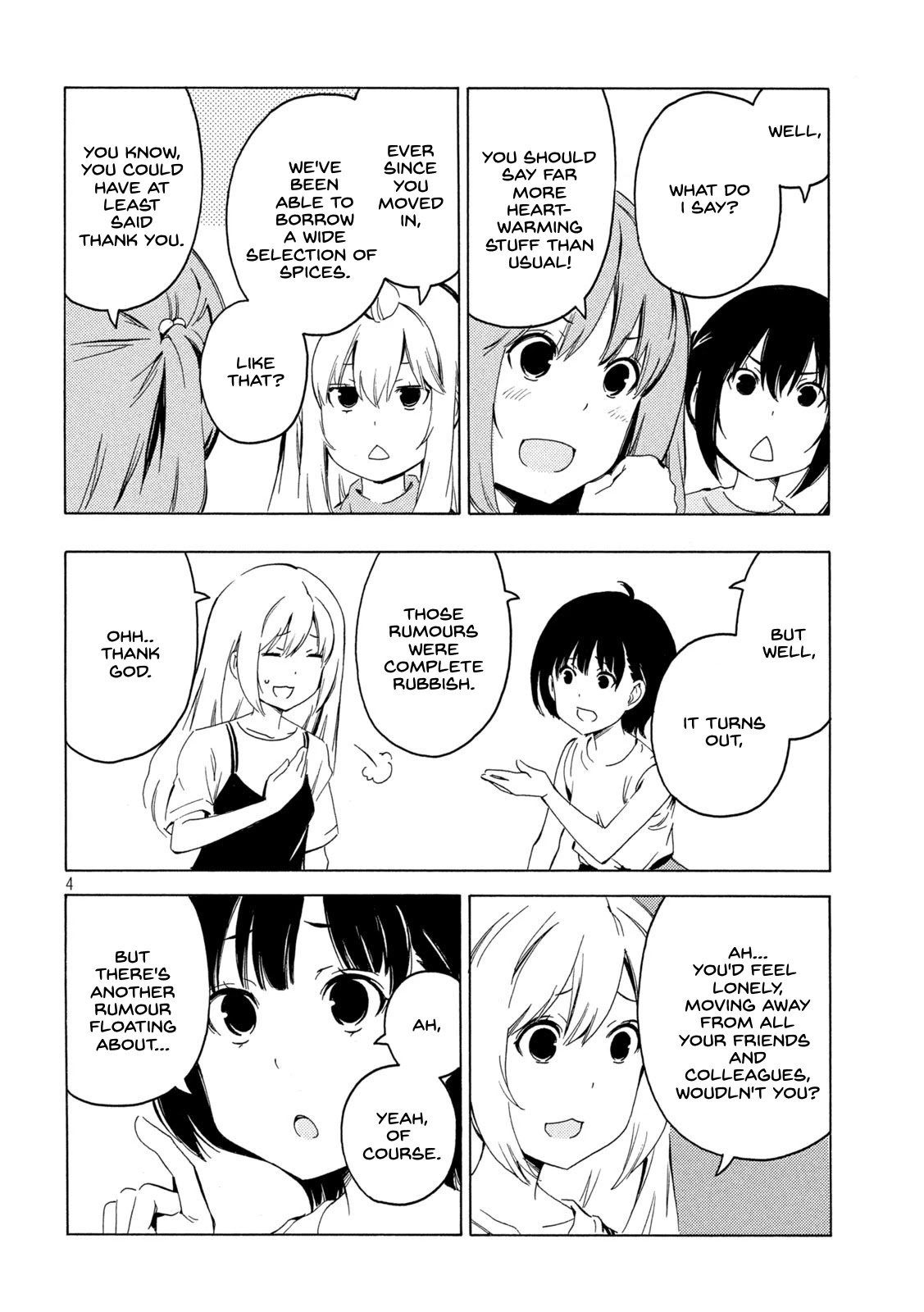 Minami-ke Chapter 415 page 4 - Chapter 415: Communication