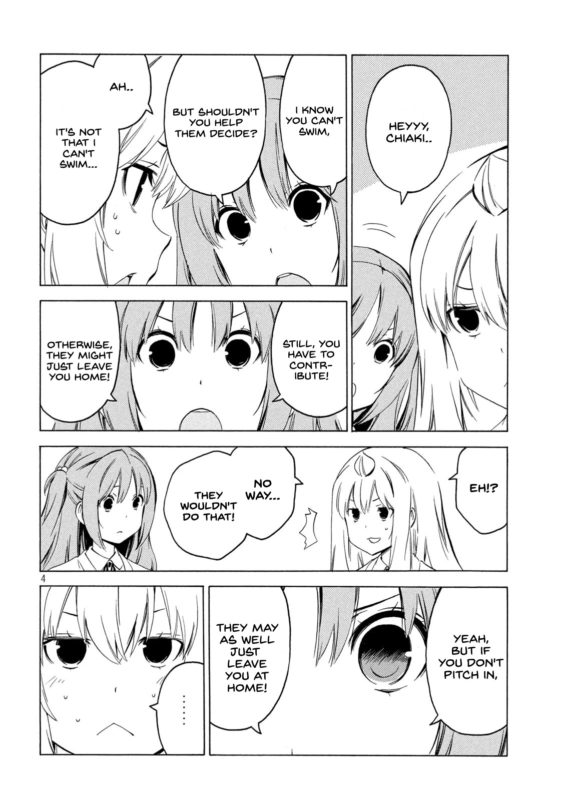 Minami-ke Chapter 417 page 4 - Chapter 417: All talk and no action